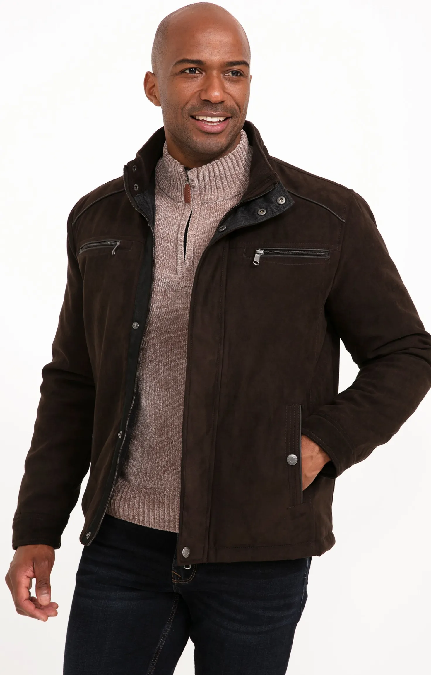 Armand Thiery Blouson RITO - Marron Sale