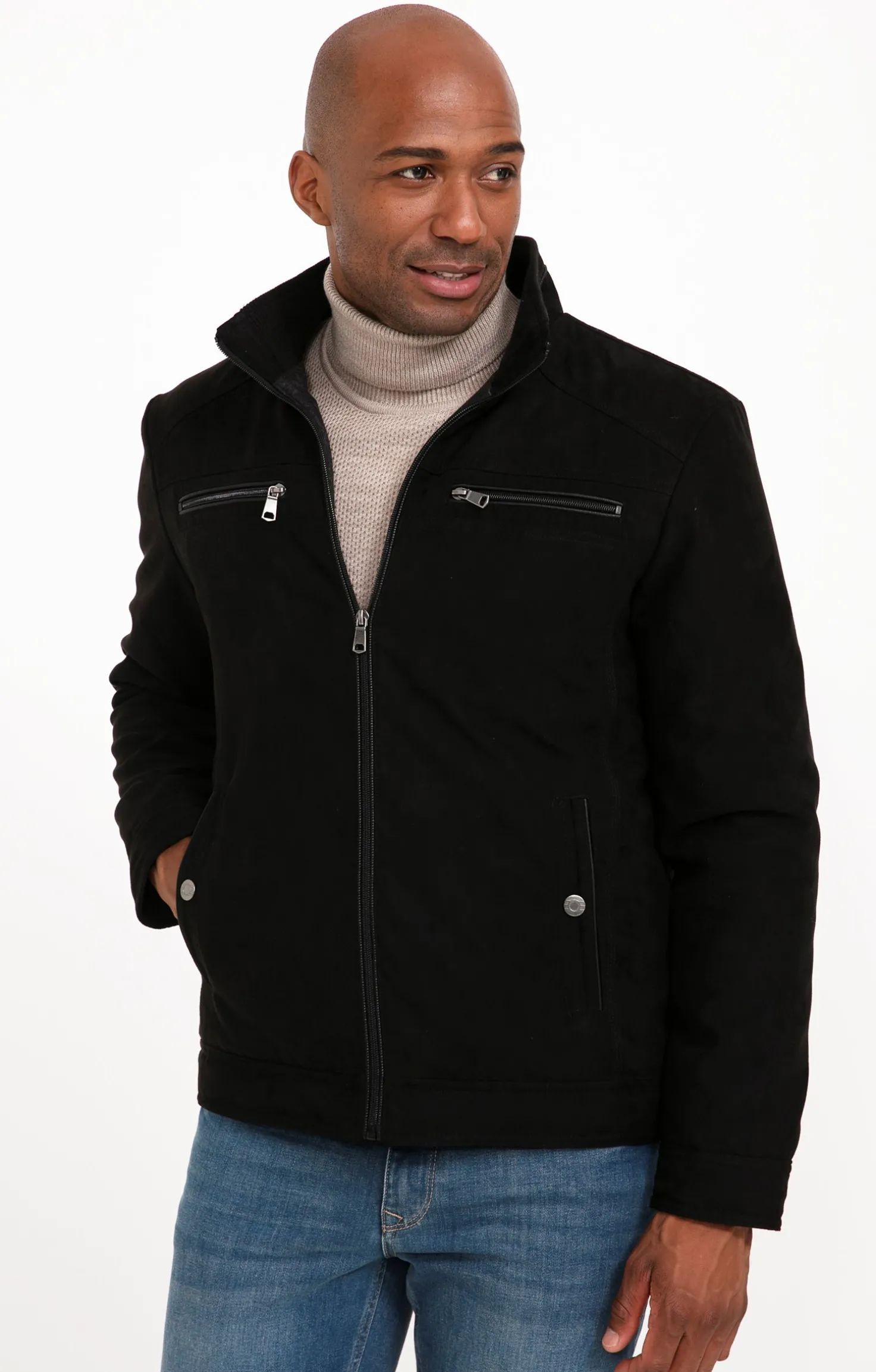 Armand Thiery Blouson RITO - Noir Best Sale