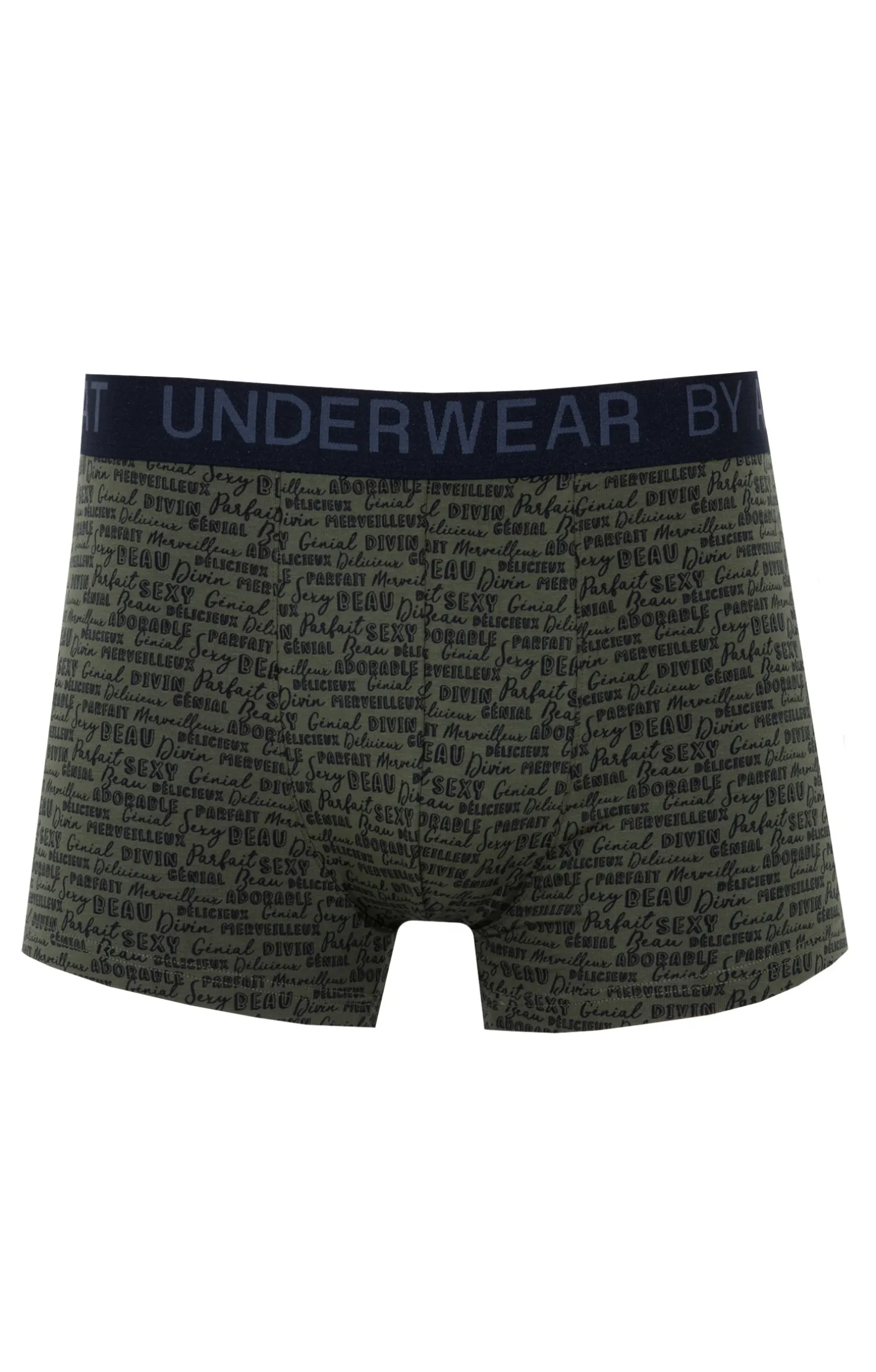 Armand Thiery Boxer Homme Idéal - Kaki Cheap