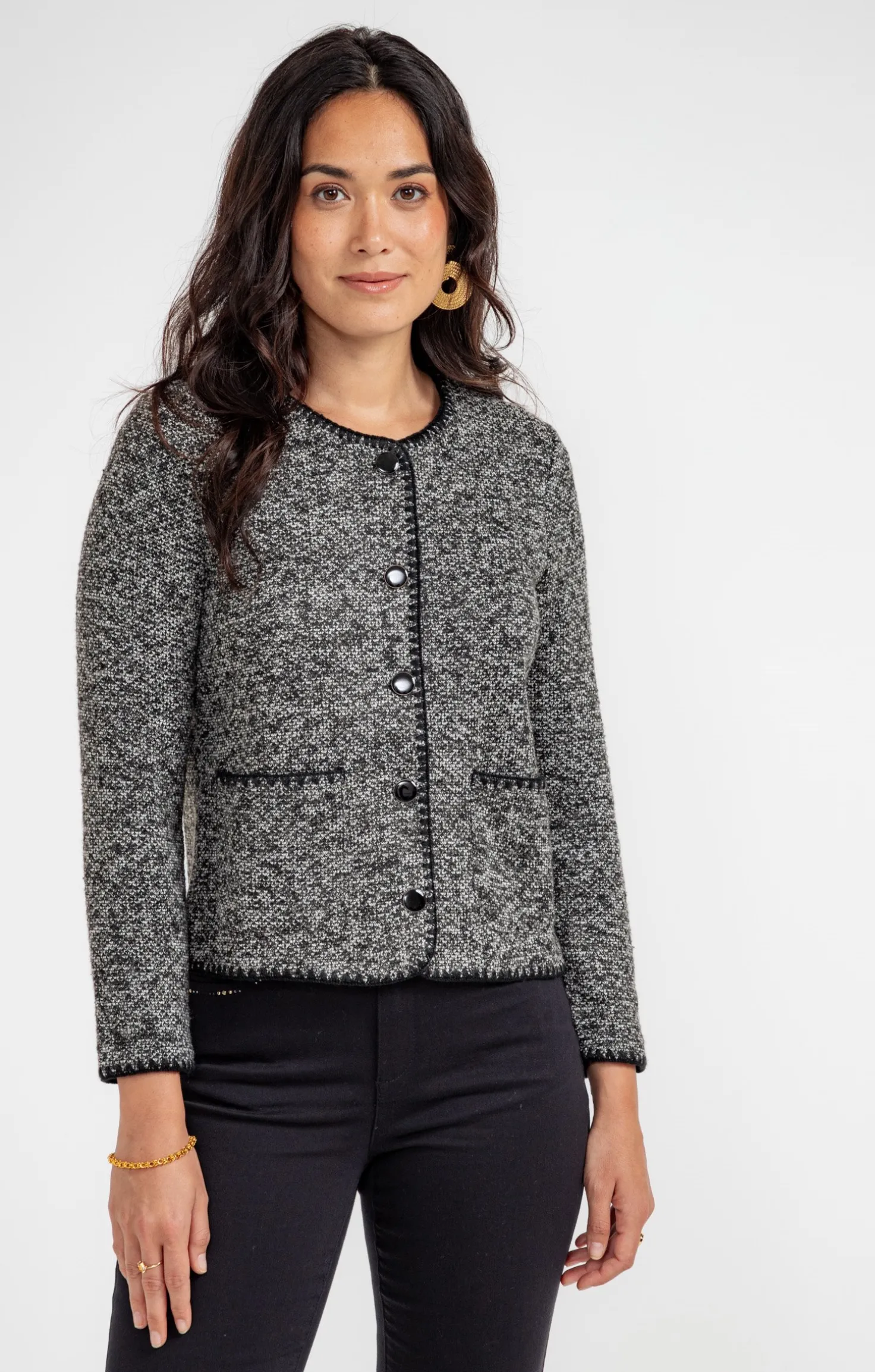 Armand Thiery Cardigan boutonné - Noir Fashion