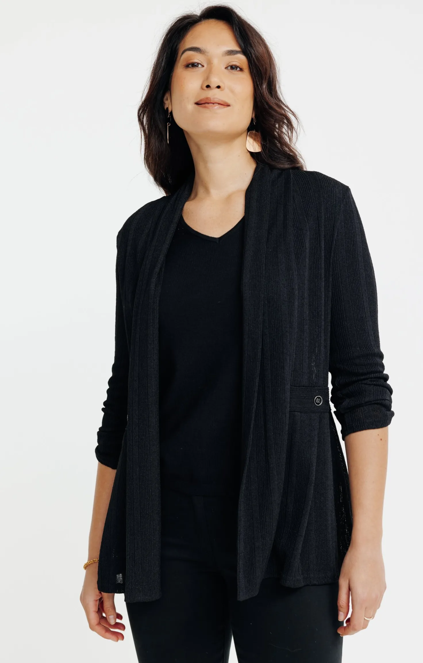 Armand Thiery Cardigan fantaisie - Noir Shop