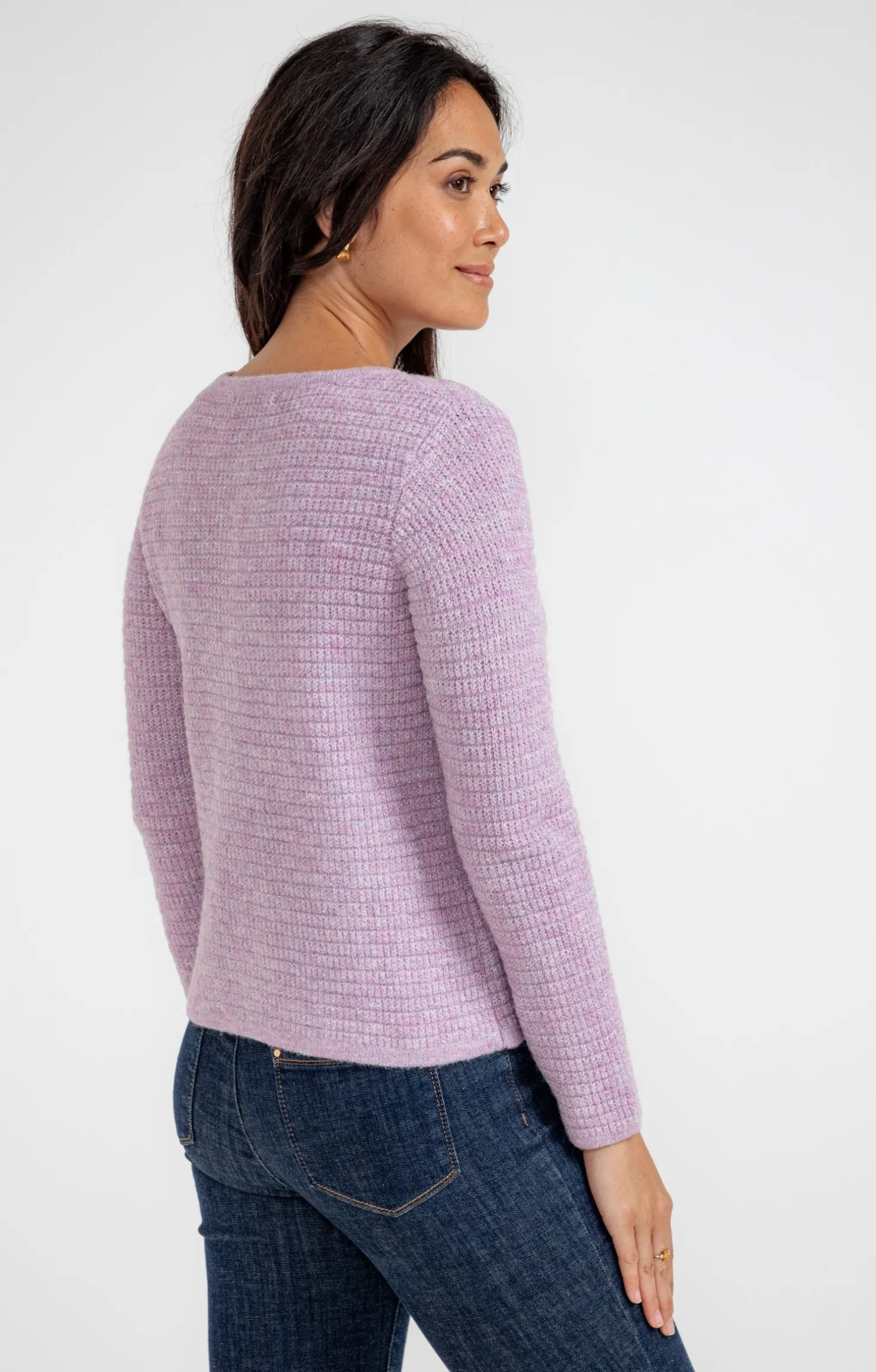 Armand Thiery Cardigan fantaisie - Lilas Cheap