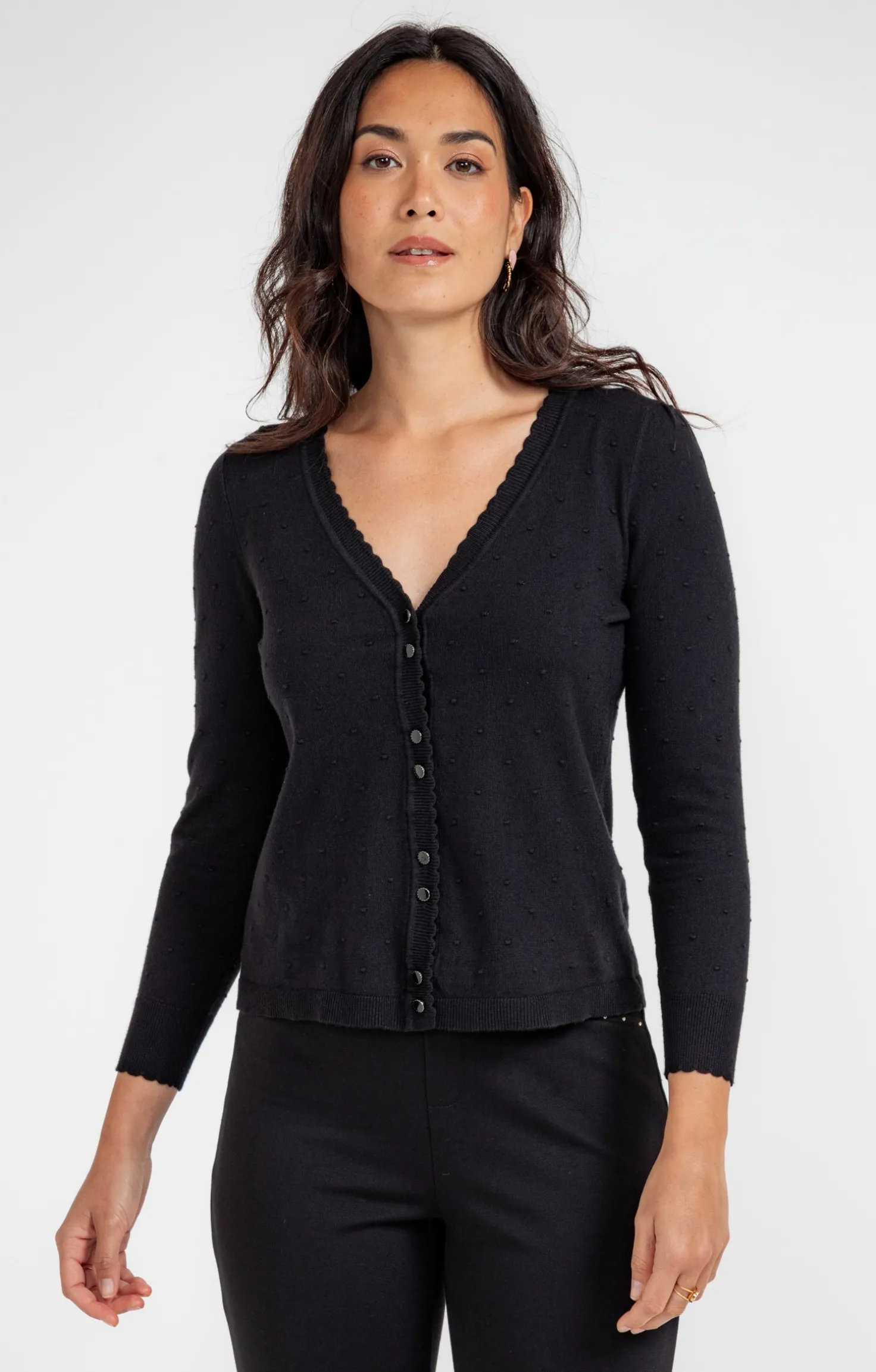 Armand Thiery Cardigan fantaisie - Noir Store