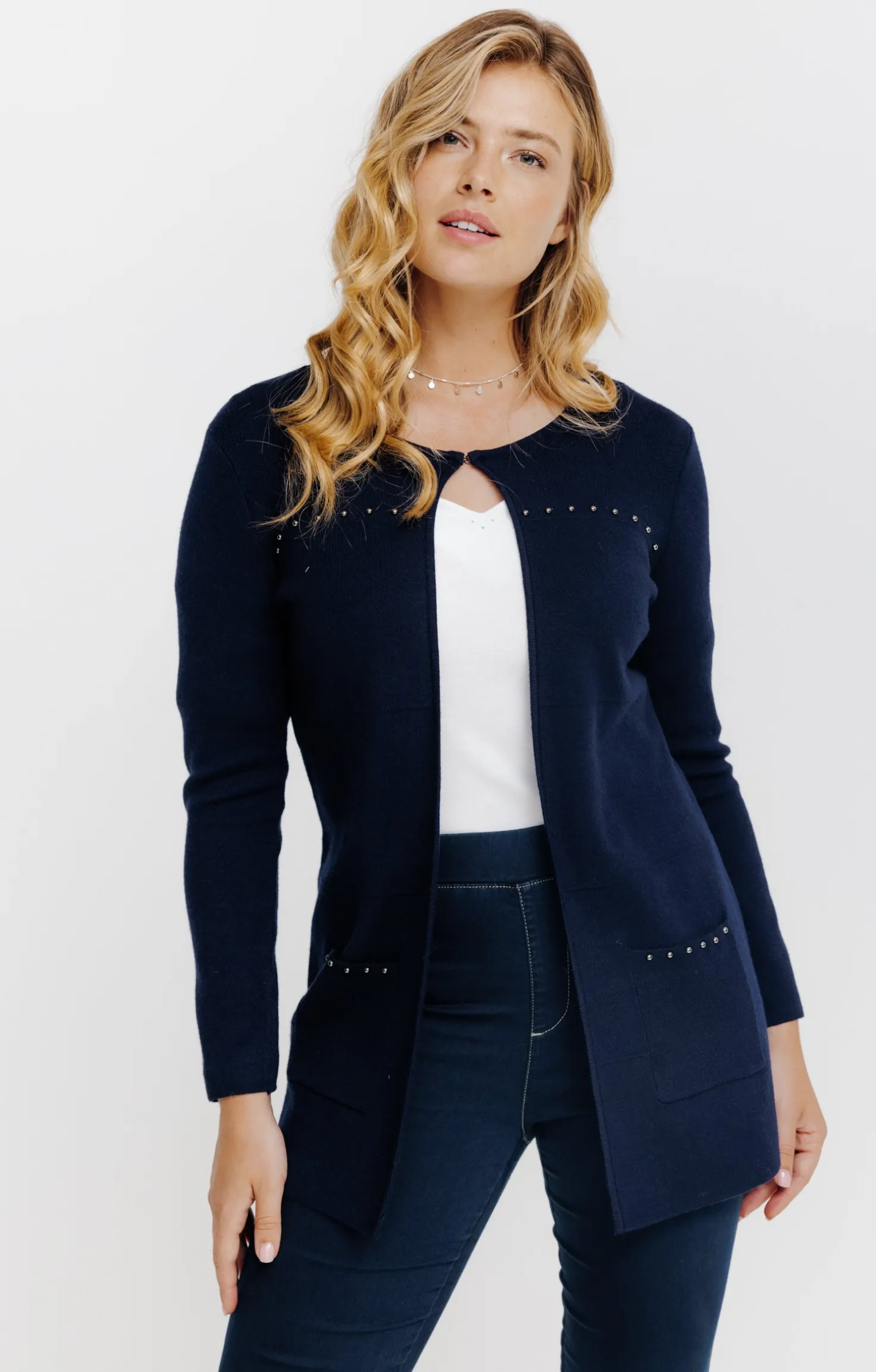 Armand Thiery Cardigan long - Marine Best