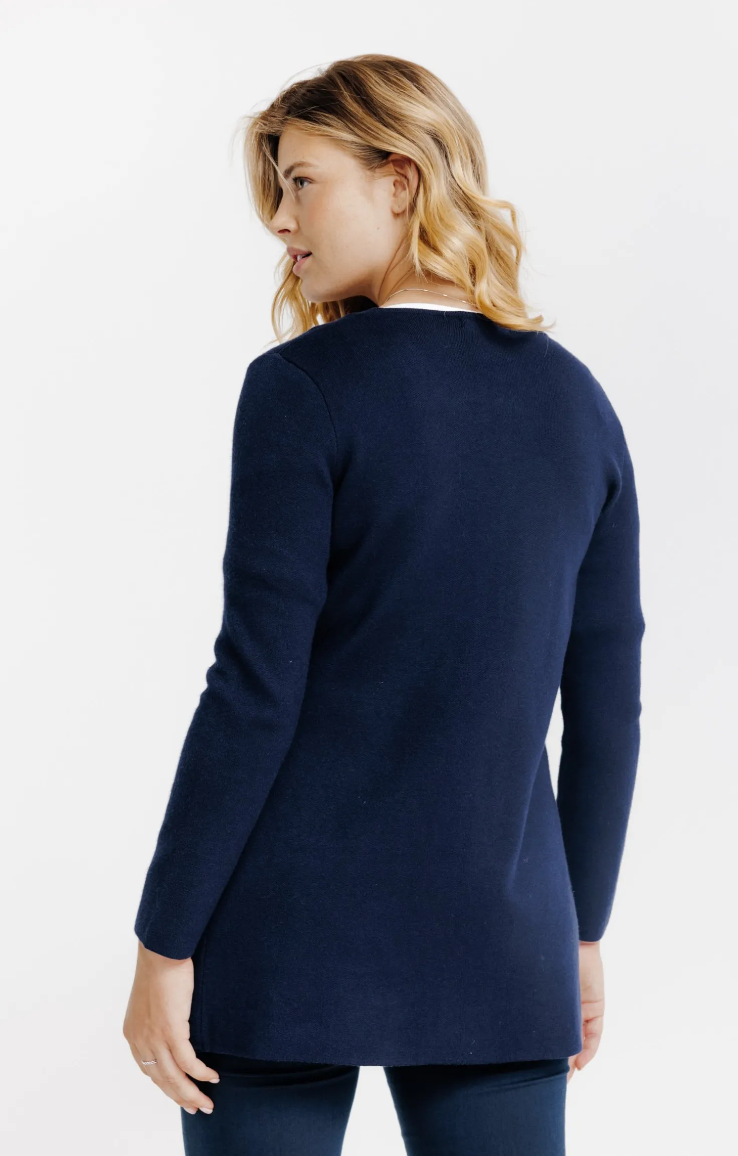 Armand Thiery Cardigan long - Marine Best