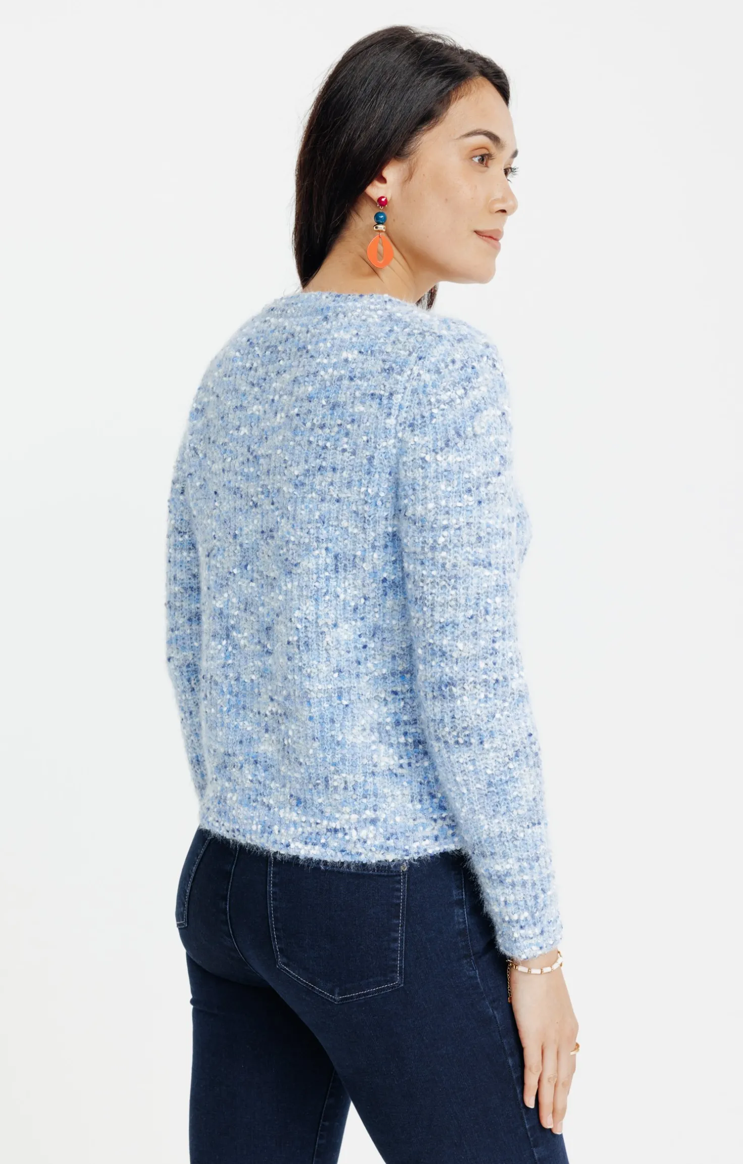 Armand Thiery Cardigan maille popcorn - Bleuciel Best