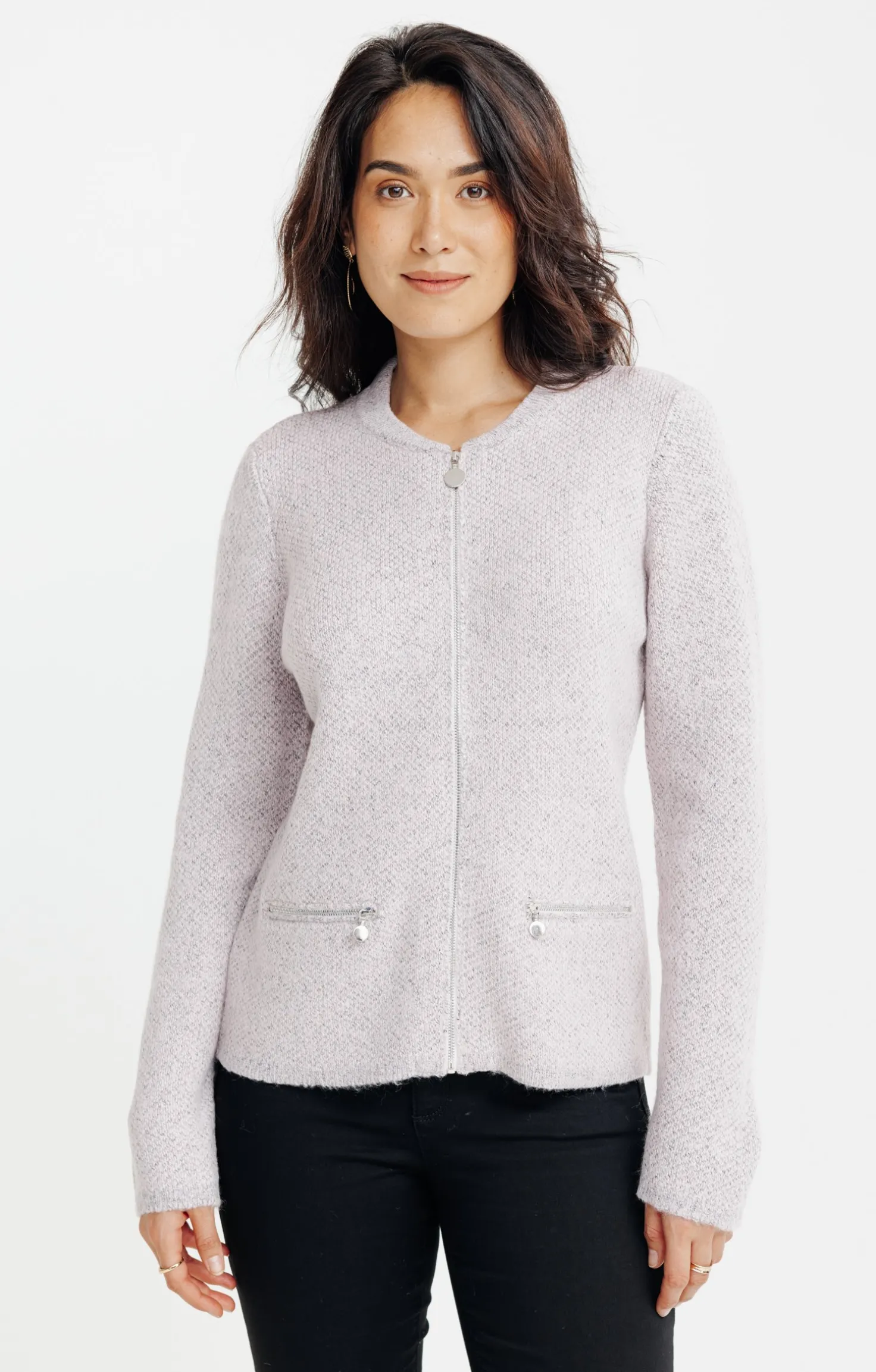 Armand Thiery CARDIGAN MATIERE FANTAISIE - Rose Outlet