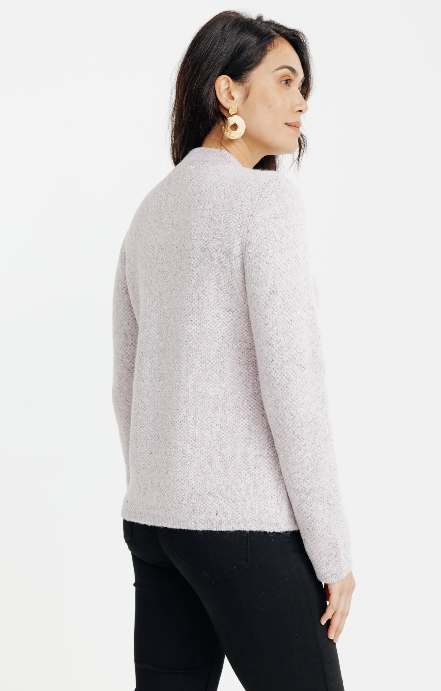 Armand Thiery CARDIGAN MATIERE FANTAISIE - Rose Outlet