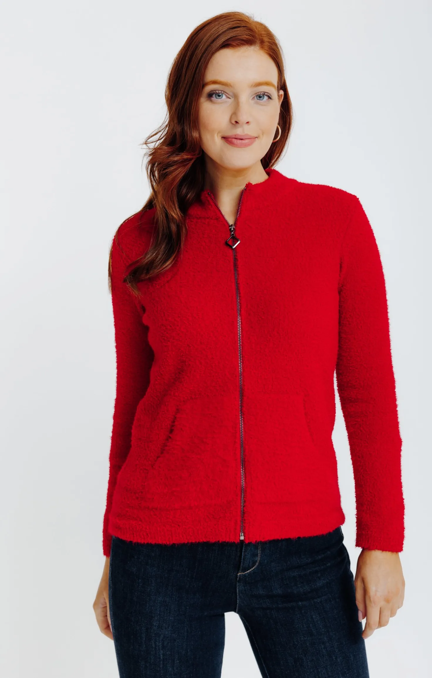 Armand Thiery Cardigan zippé - Rouge Flash Sale