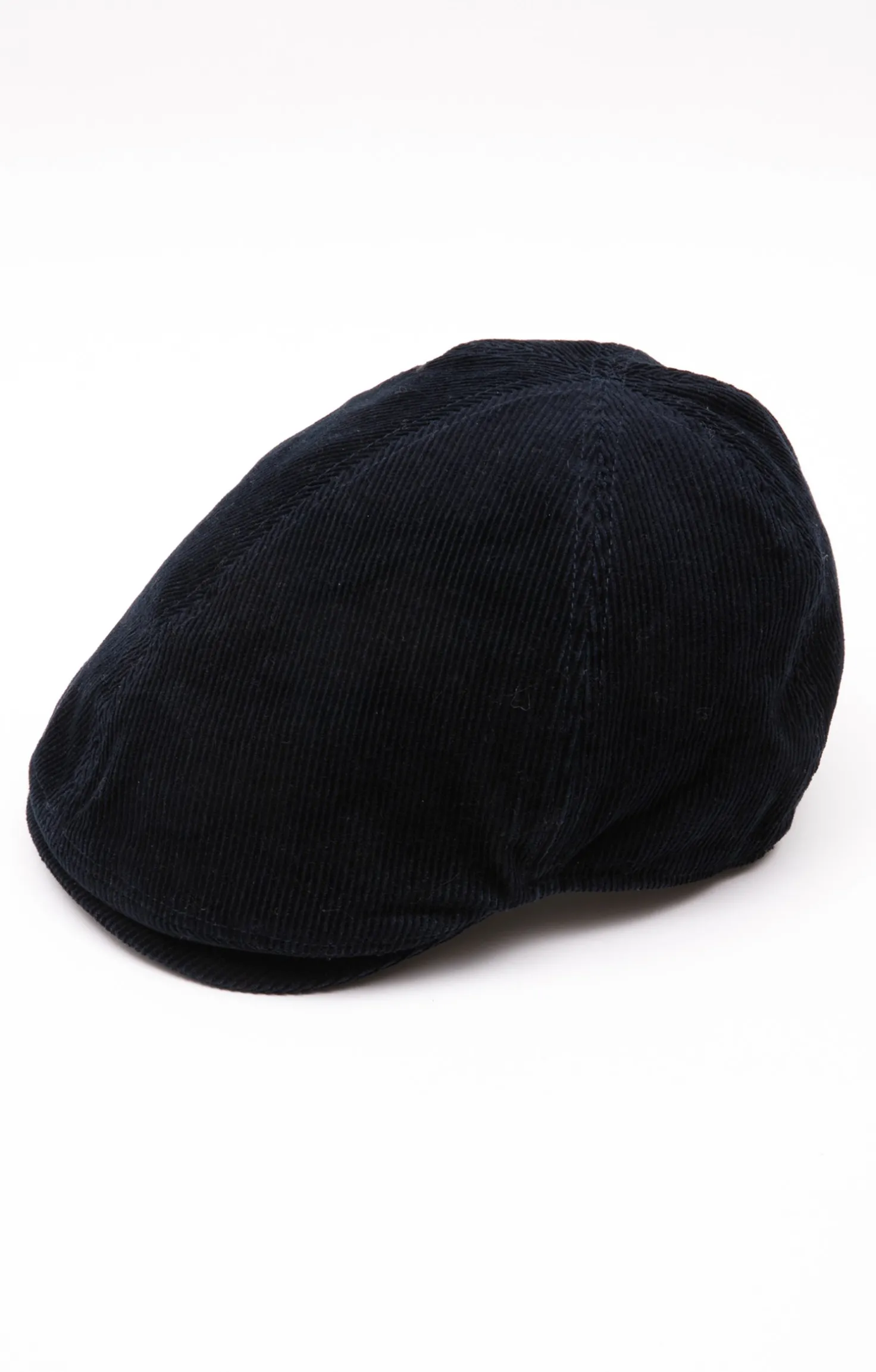 Armand Thiery CASQUETTE PLATE VELOURS - Noir Shop