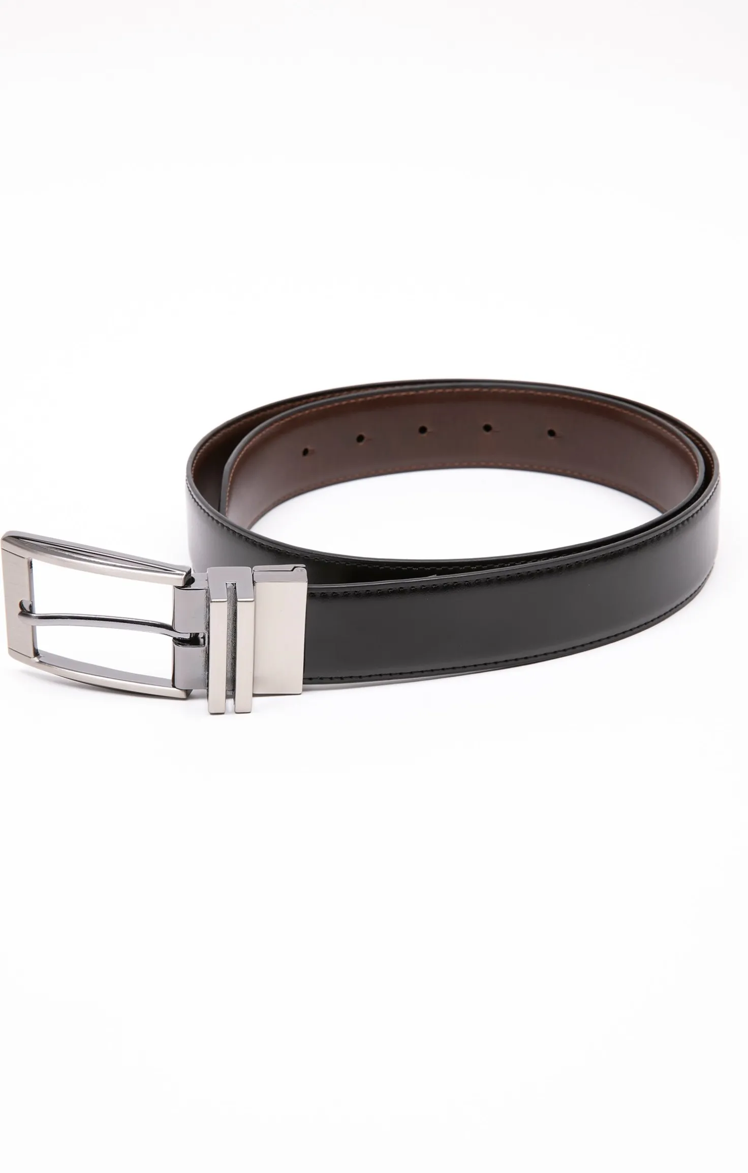 Armand Thiery Ceinture boucle avec passants - Noir Cheap