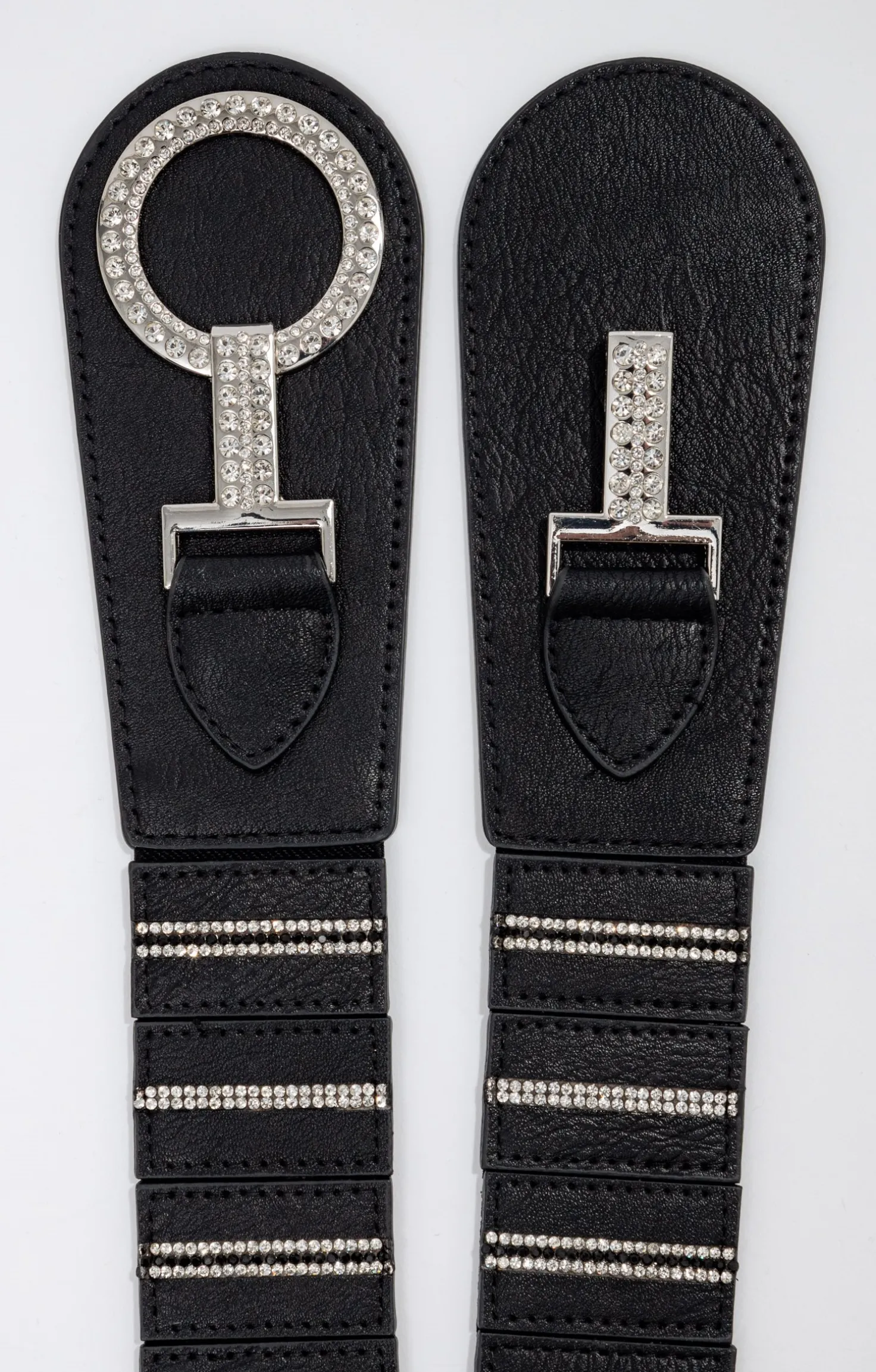 Armand Thiery CEINTURE LARGE ELASTIQUEE - Noir Store