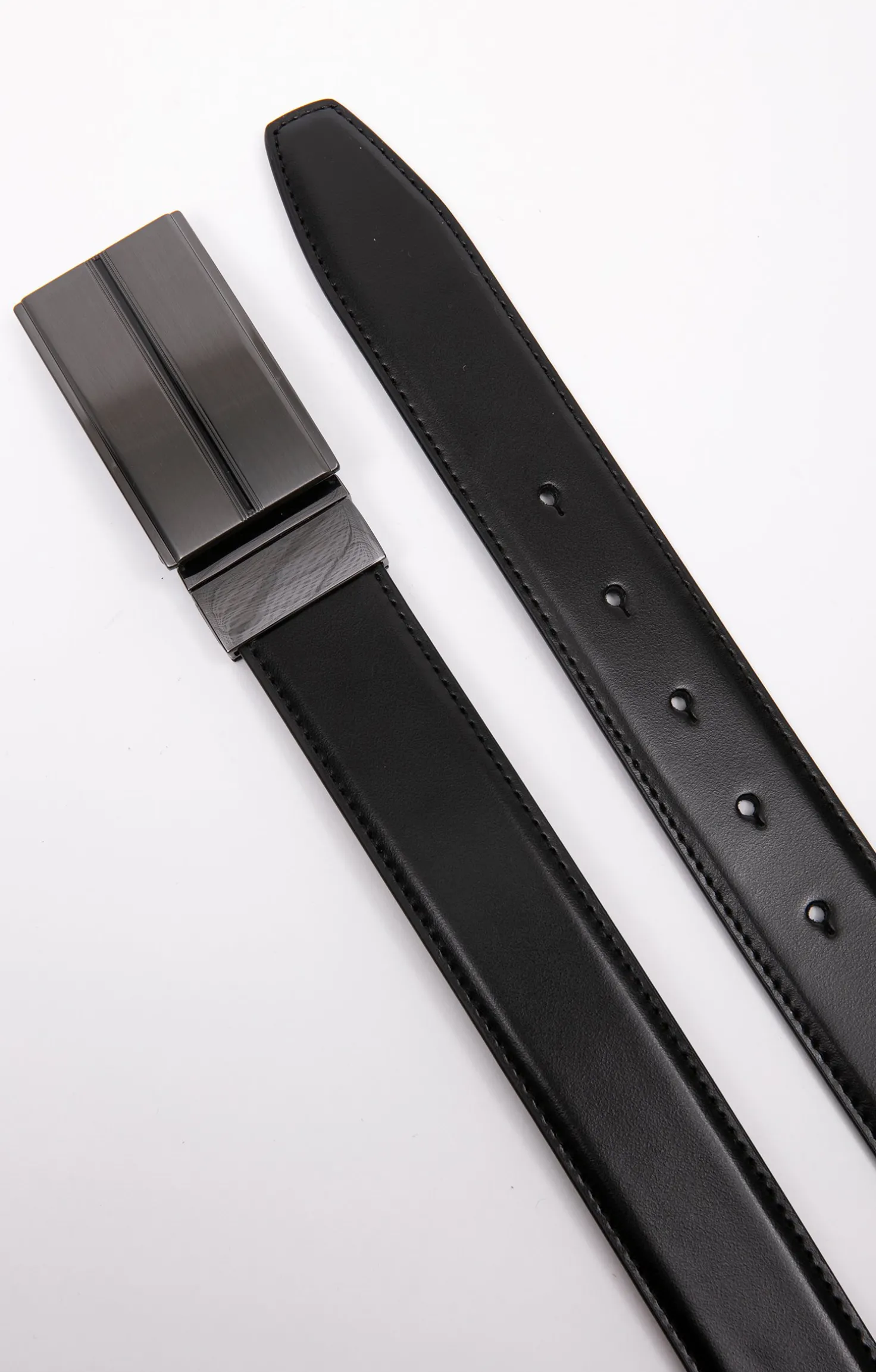 Armand Thiery Ceinture réversible - Noir Hot