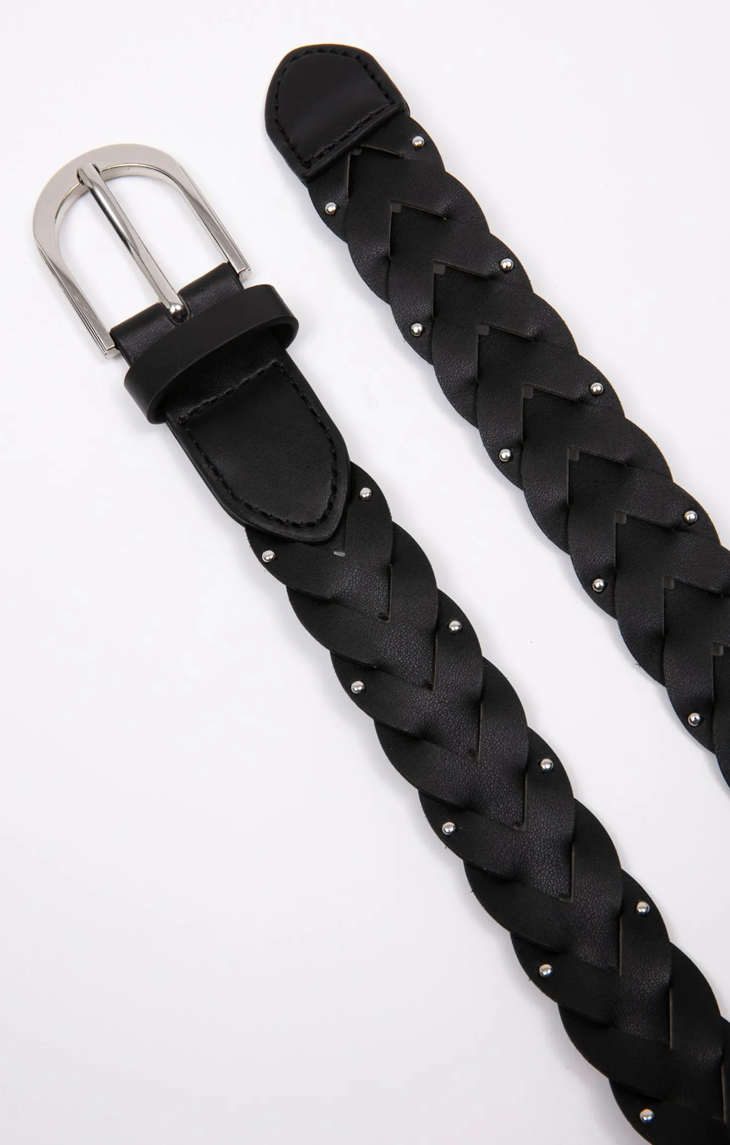 Armand Thiery Ceinture tressée - Noir New