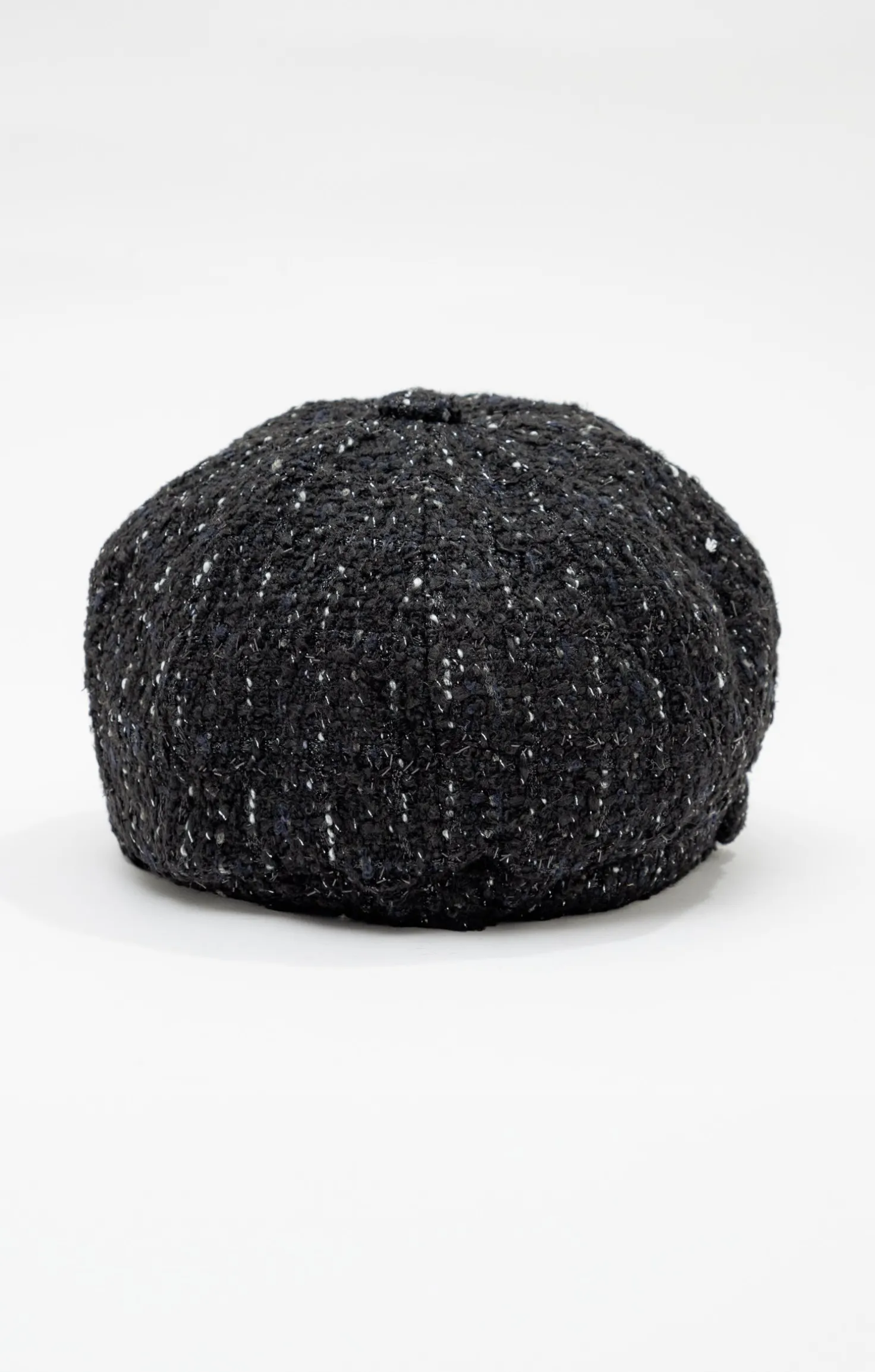 Armand Thiery Chapeau gapette avec fils métalliques - Noir Cheap