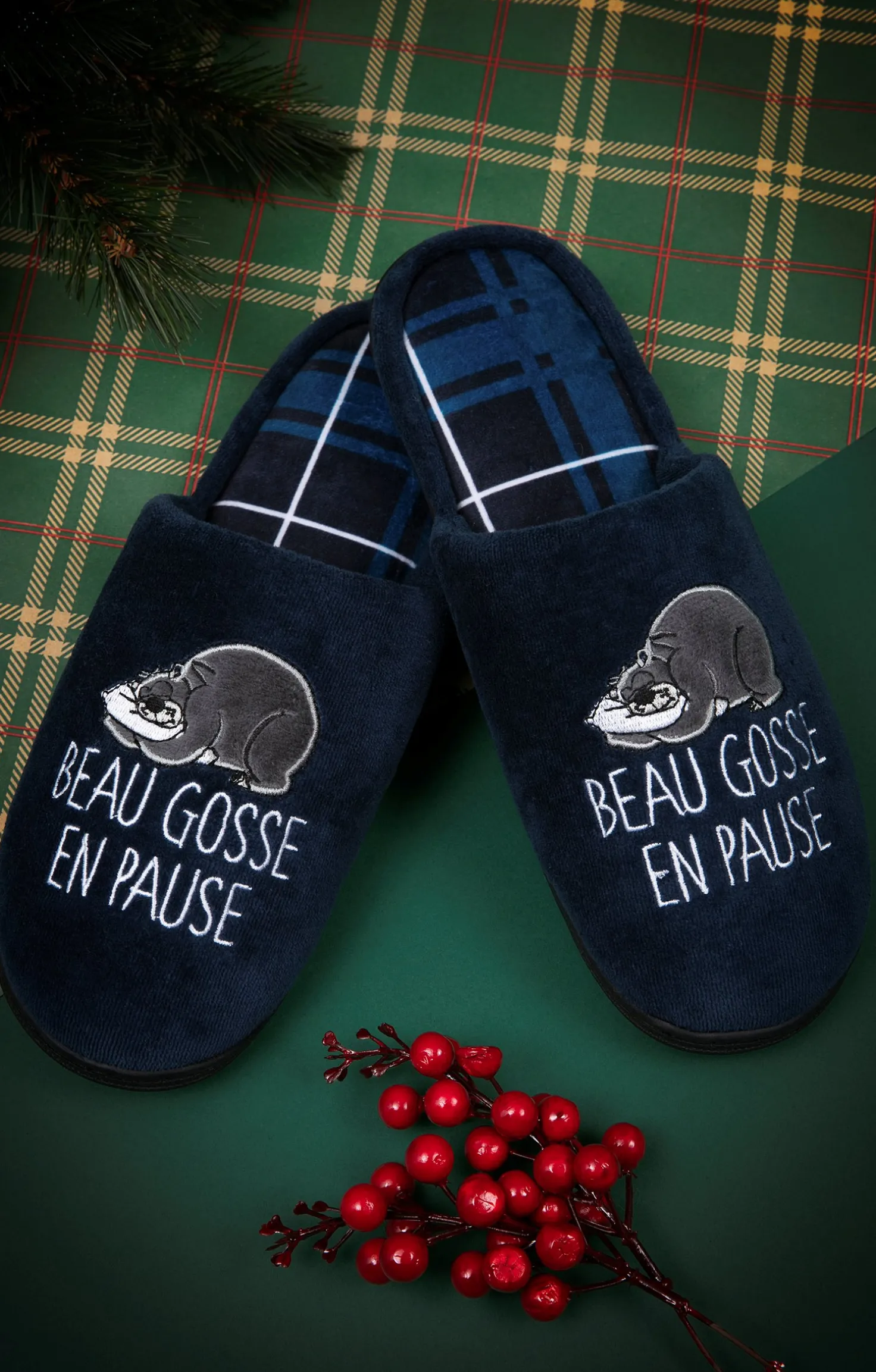 Armand Thiery Chaussons beau gosse - Marine Store