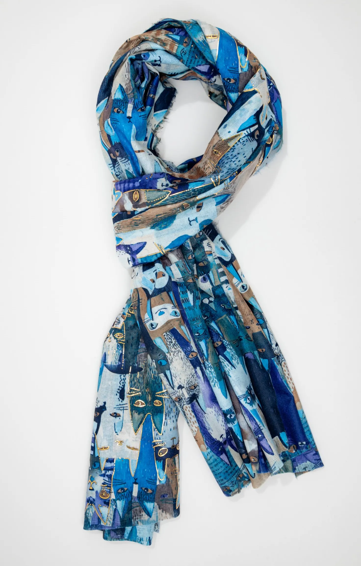 Armand Thiery FOULARD CHAUD IMPRIME - Bleudur Cheap