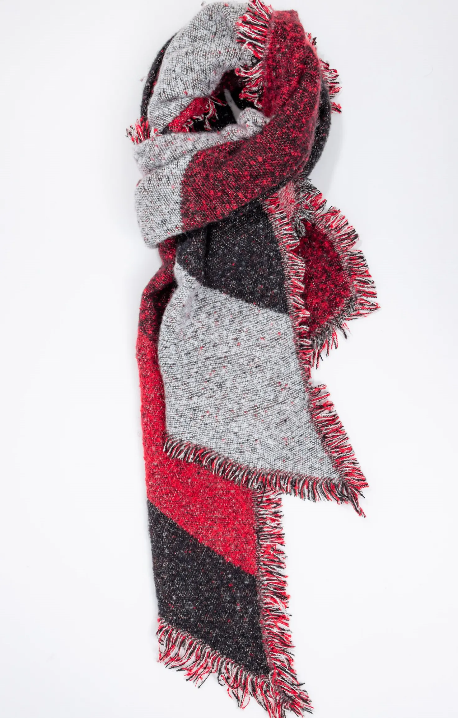 Armand Thiery FOULARD CHAUD TISSE - Rouge Clearance