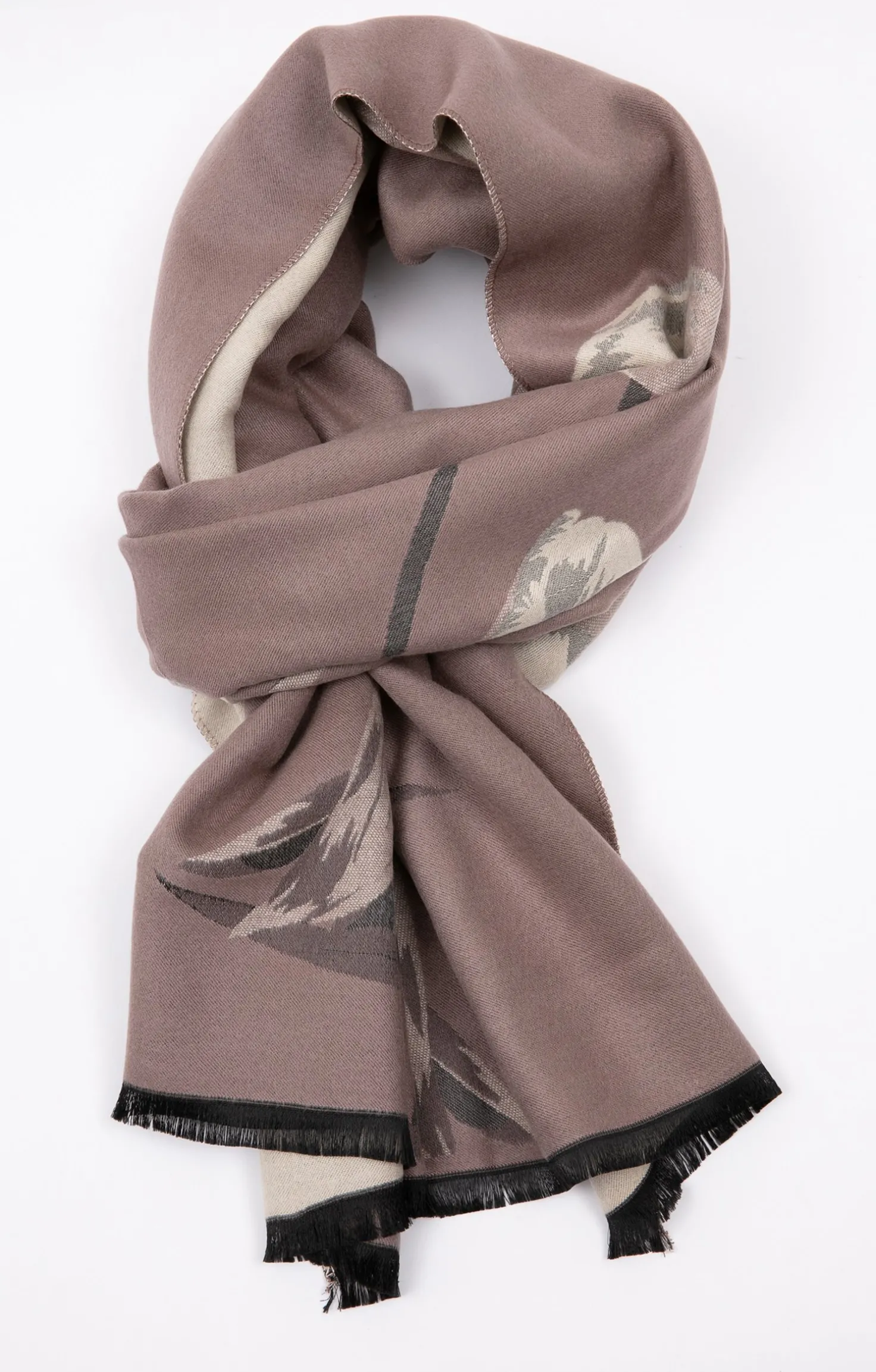 Armand Thiery FOULARD JACQUARD CHAUD - Beige Best