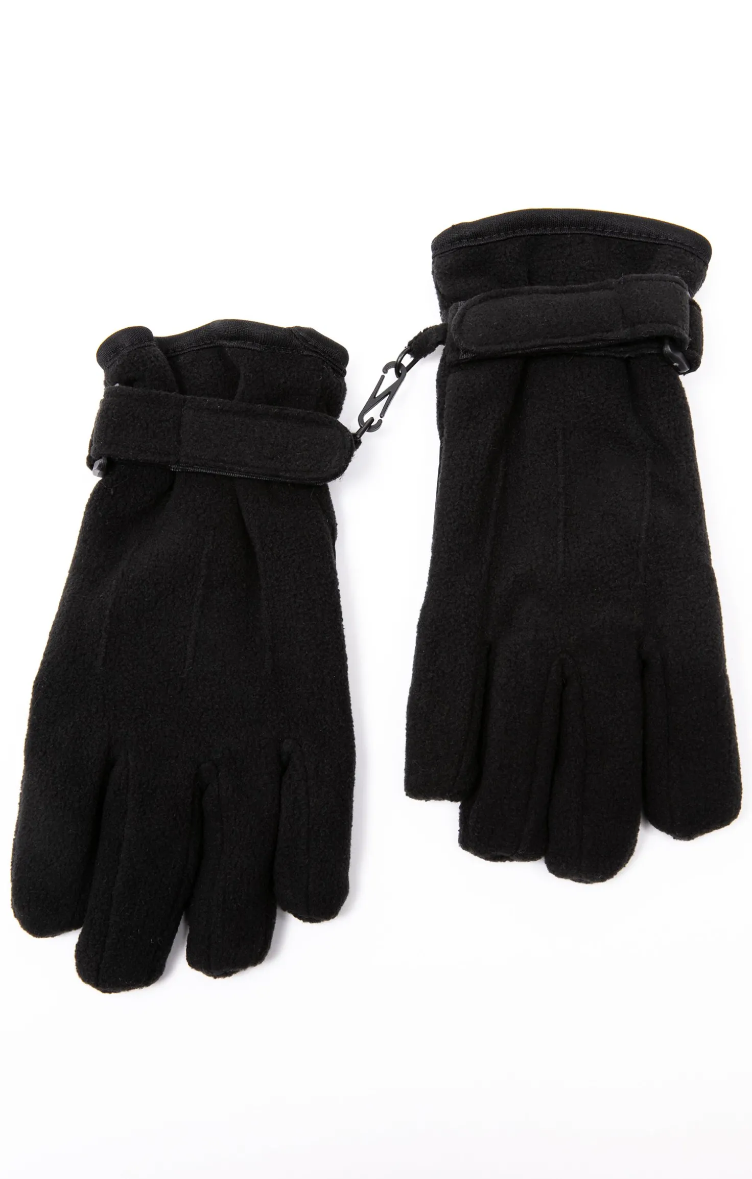 Armand Thiery Gants en polaire - Noir Cheap