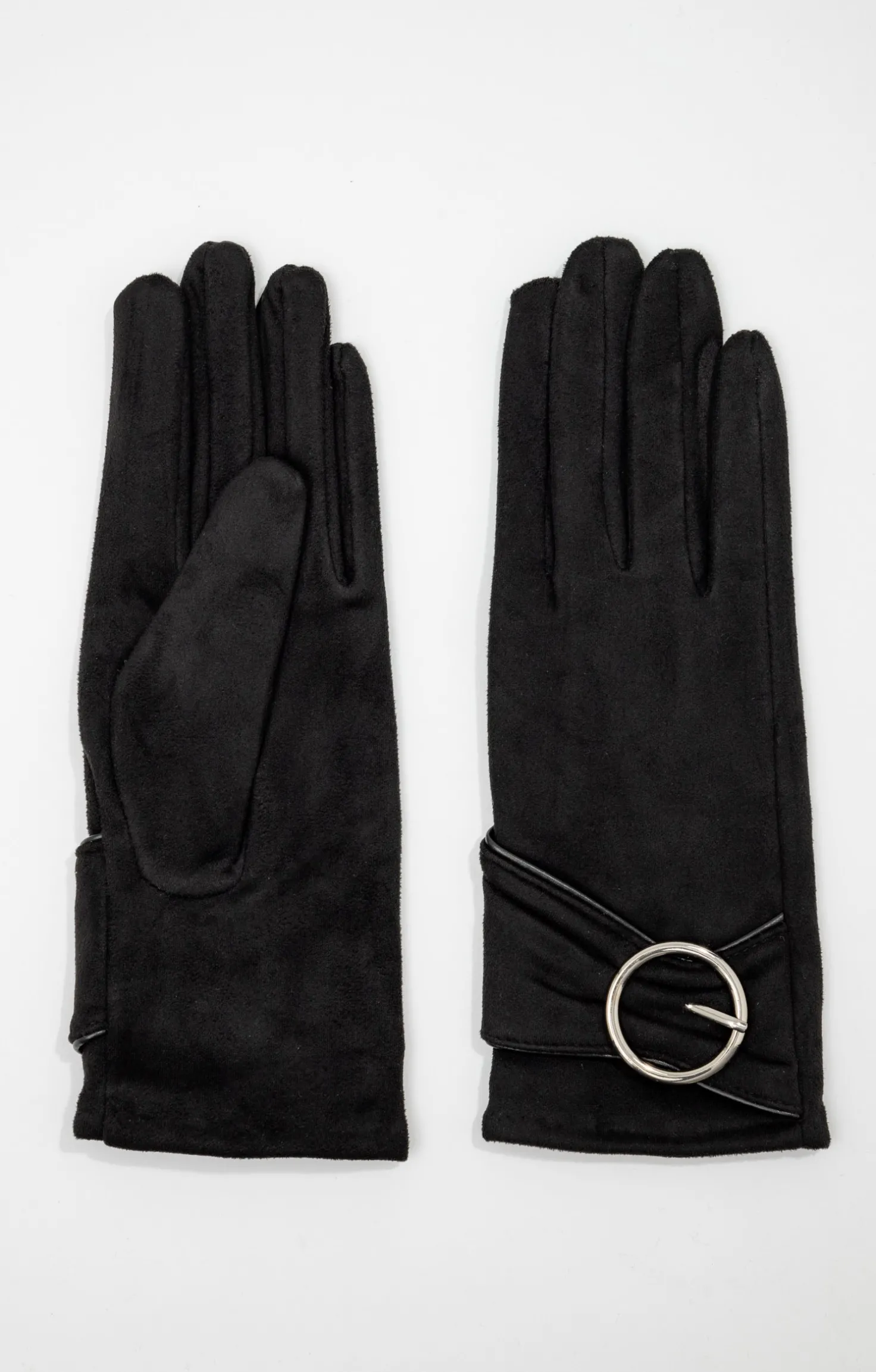 Armand Thiery Gants fantaisie suédine - Noir Clearance