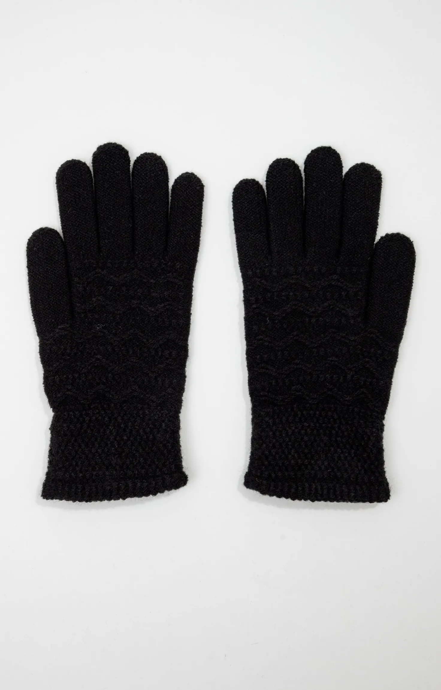 Armand Thiery Gants tricot - Noir Cheap