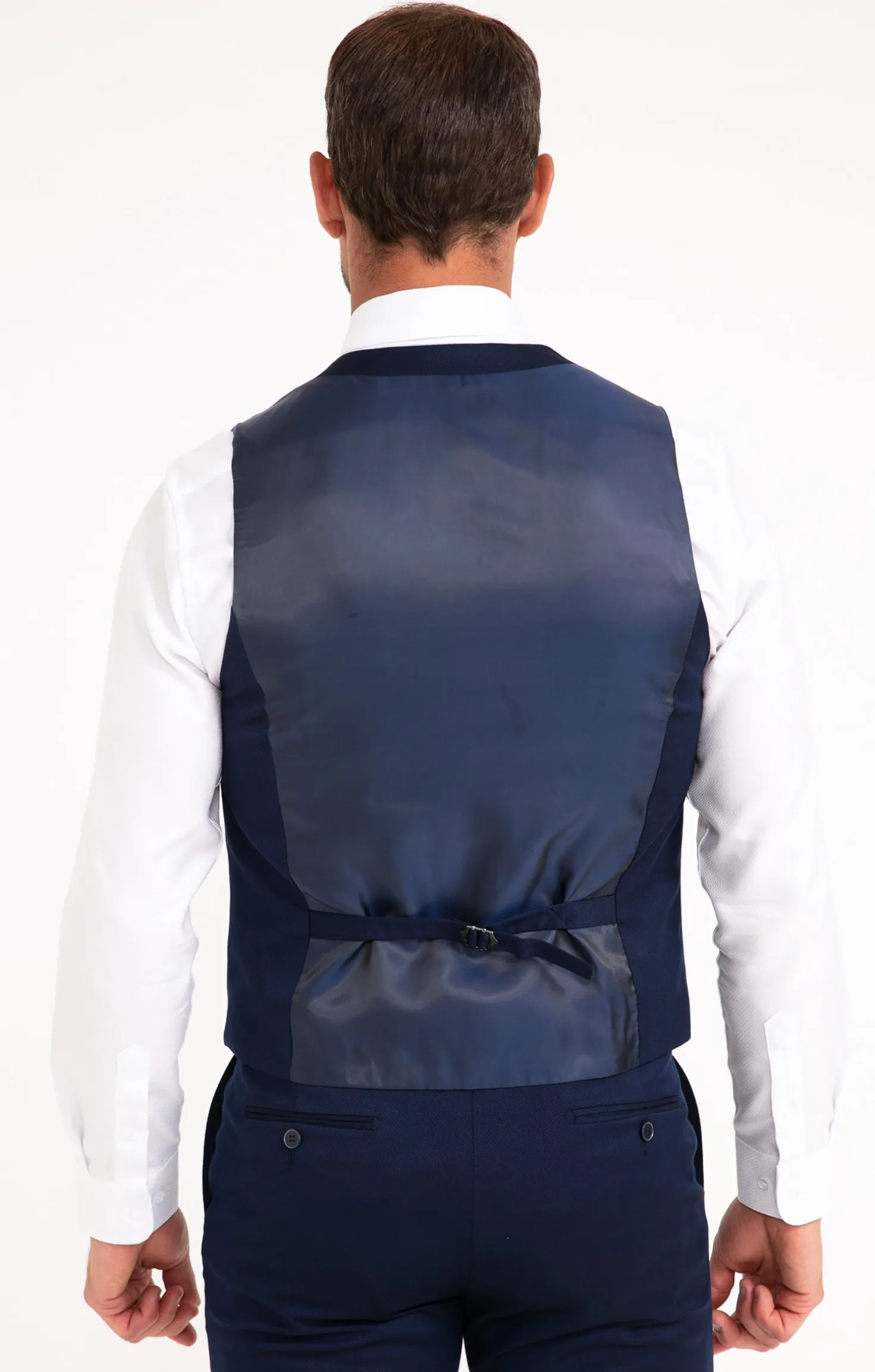 Armand Thiery Gilet de costume Flotta - Marine Clearance