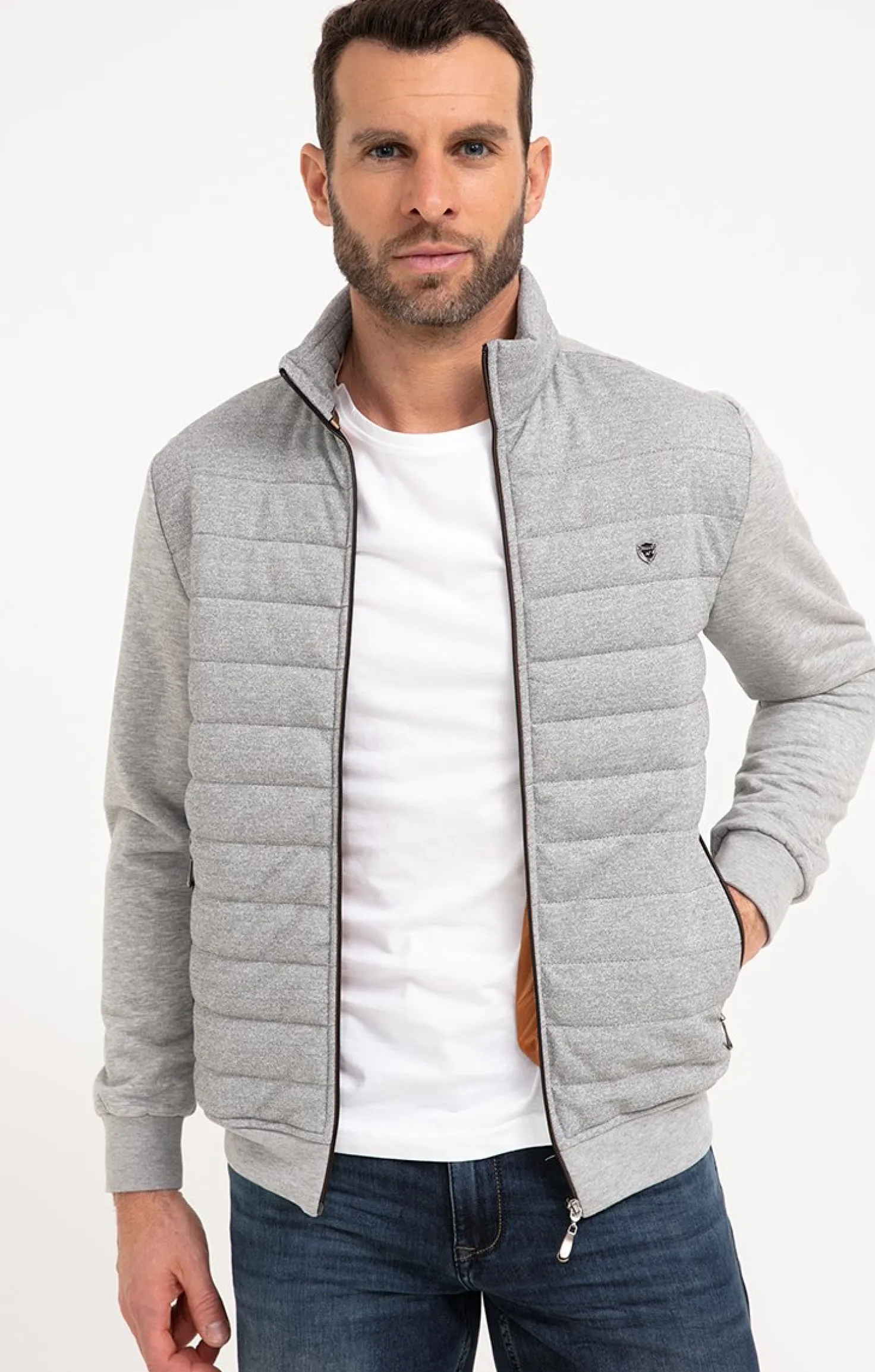 Armand Thiery Gilet manches longues Comfy - Grisclair Flash Sale