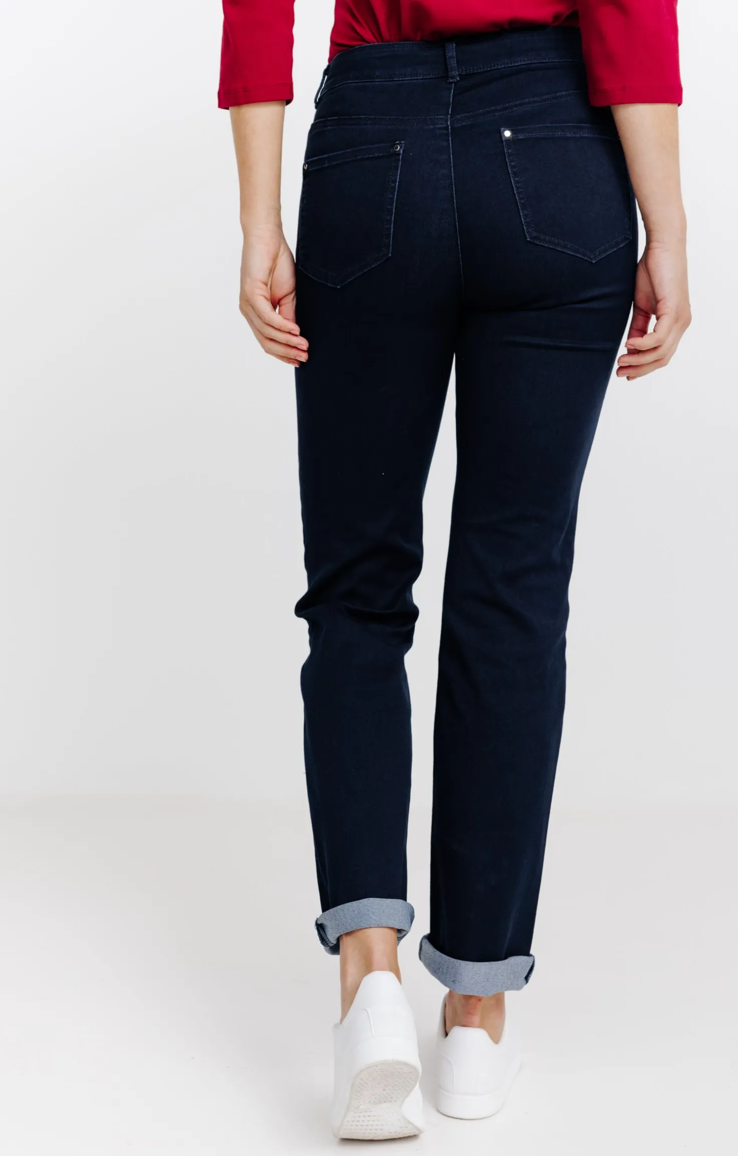 Armand Thiery Jean droit détails sequins - Bleu Flash Sale