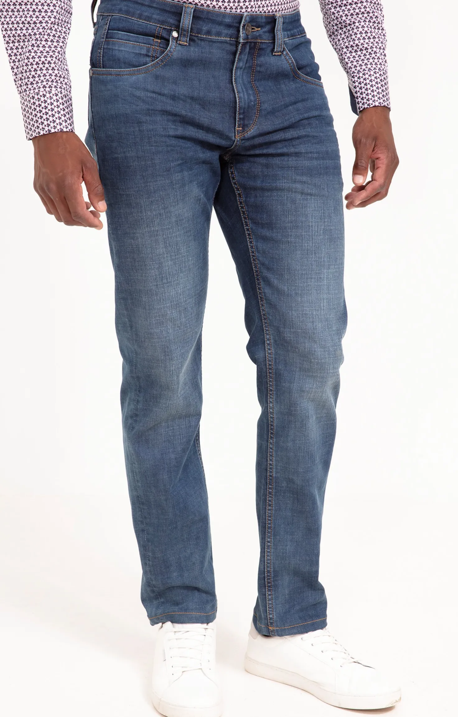 Armand Thiery Jean Sunny - Bleu Flash Sale