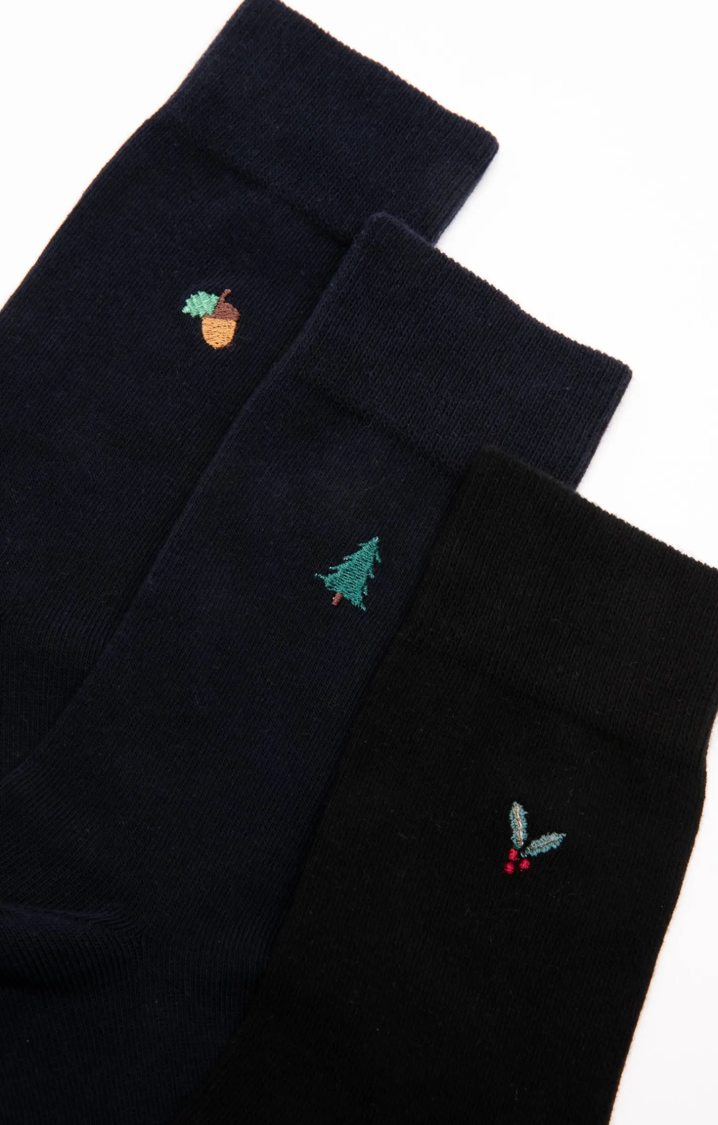 Armand Thiery Lot de 3 paires chaussettes HIVER BROD - Noir Flash Sale