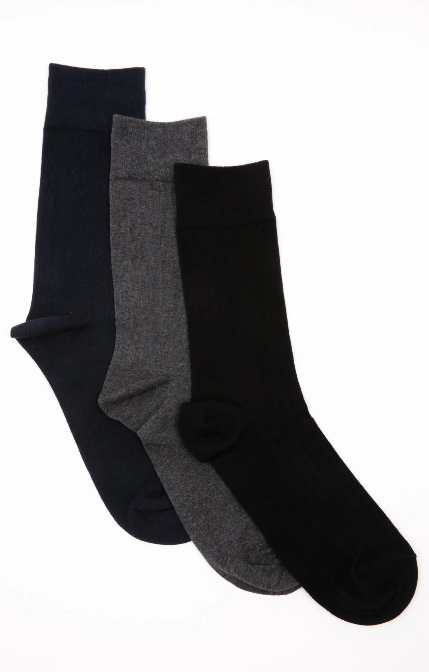 Armand Thiery Lot de 3 paires de chaussettes COTES - Marine Store