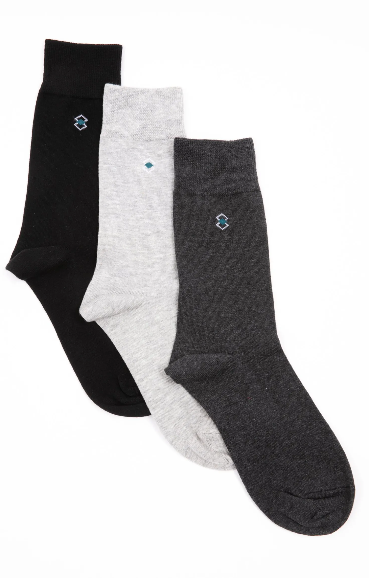 Armand Thiery Lot de 3 paires de chaussettes LOSANGES - Noir Flash Sale