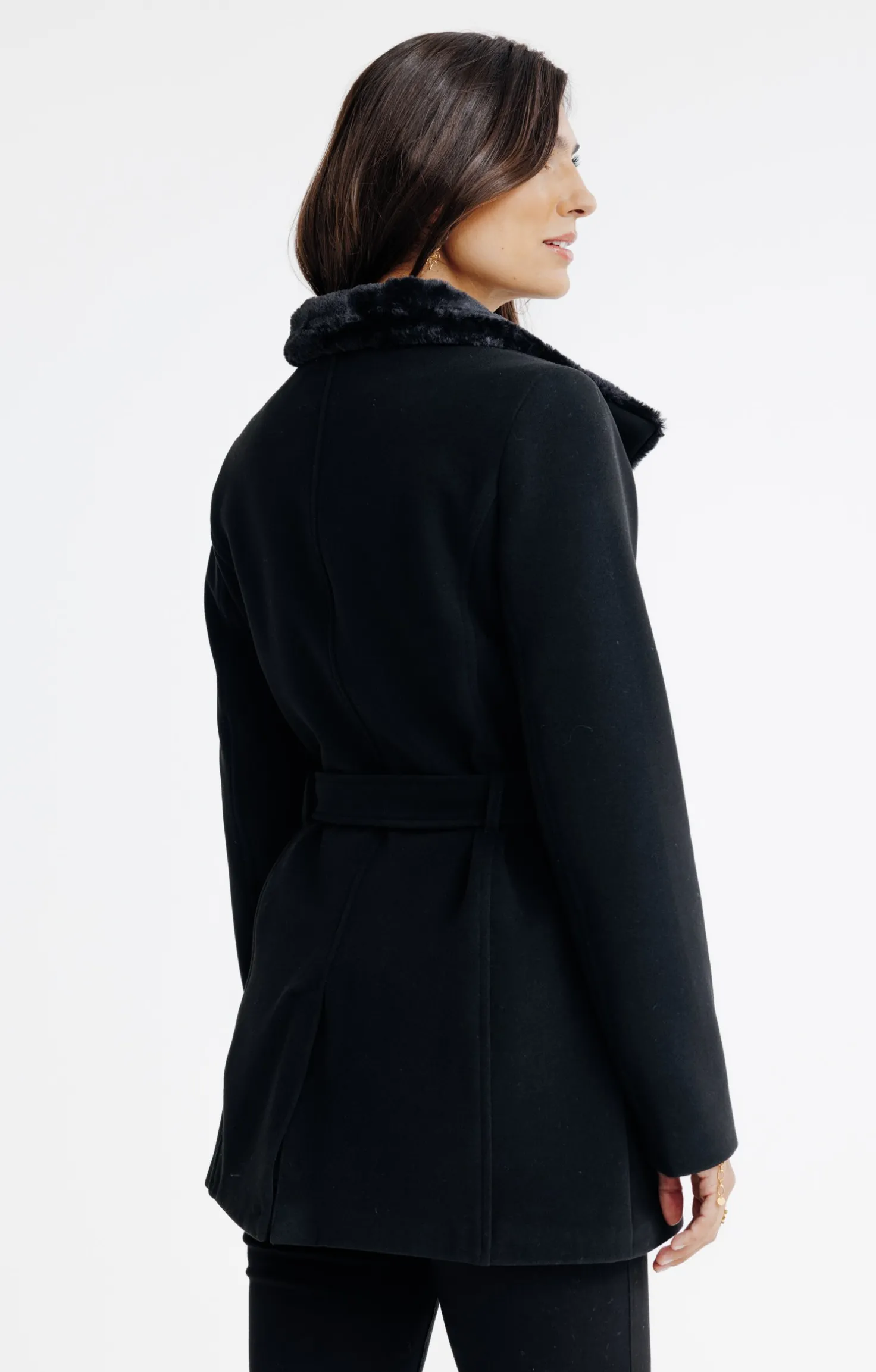 Armand Thiery Manteau boutonné - Noir Hot