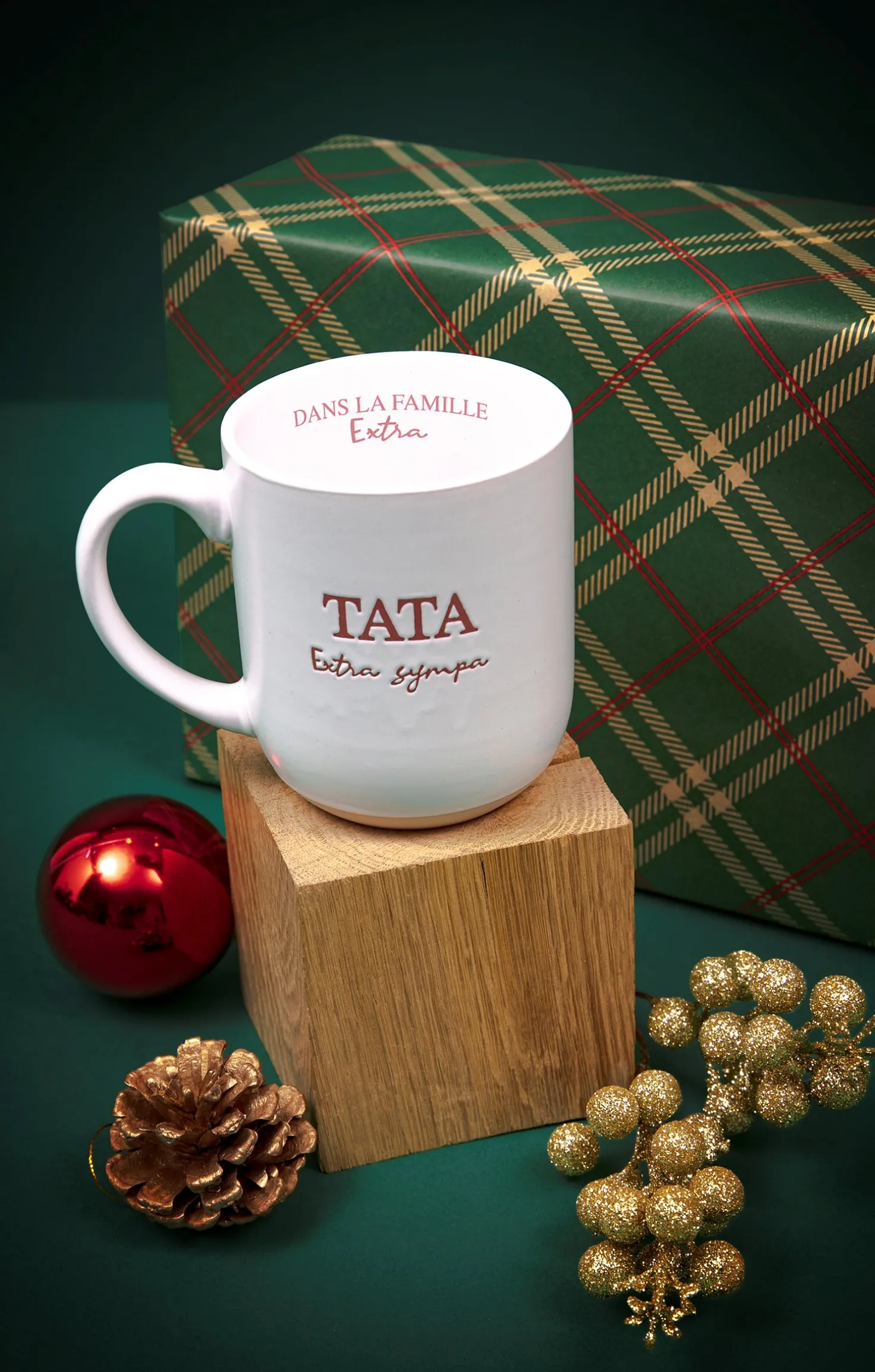 Armand Thiery Mug tata extra - Blanc Cheap