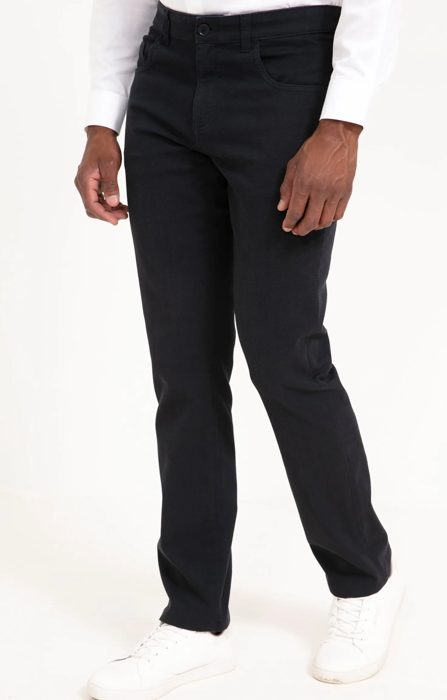 Armand Thiery Pantalon 5 poches Roby - Marine Online