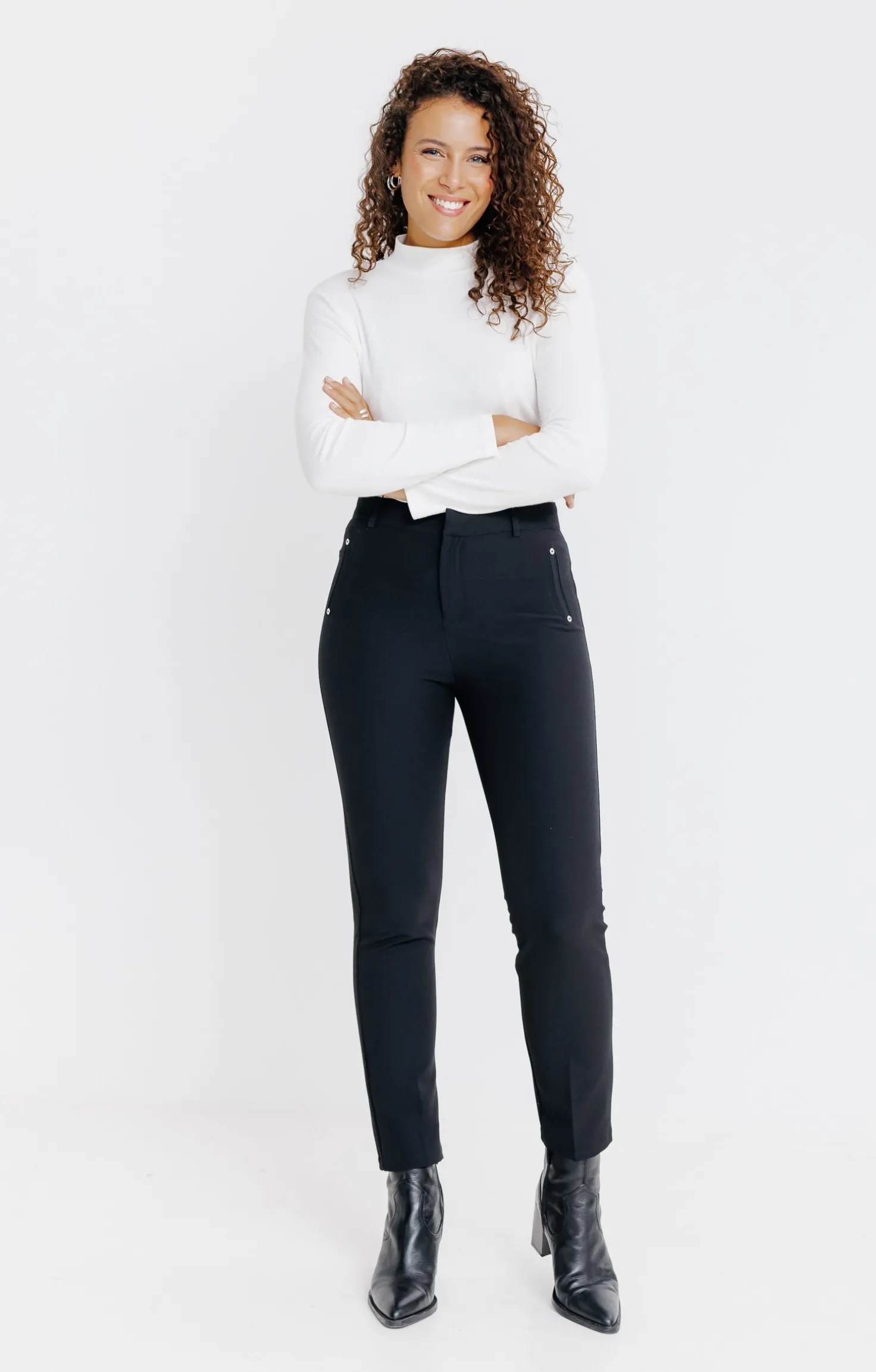 Armand Thiery PANTALON BI-STRETCH & BI-RECYCLE - Noir Cheap