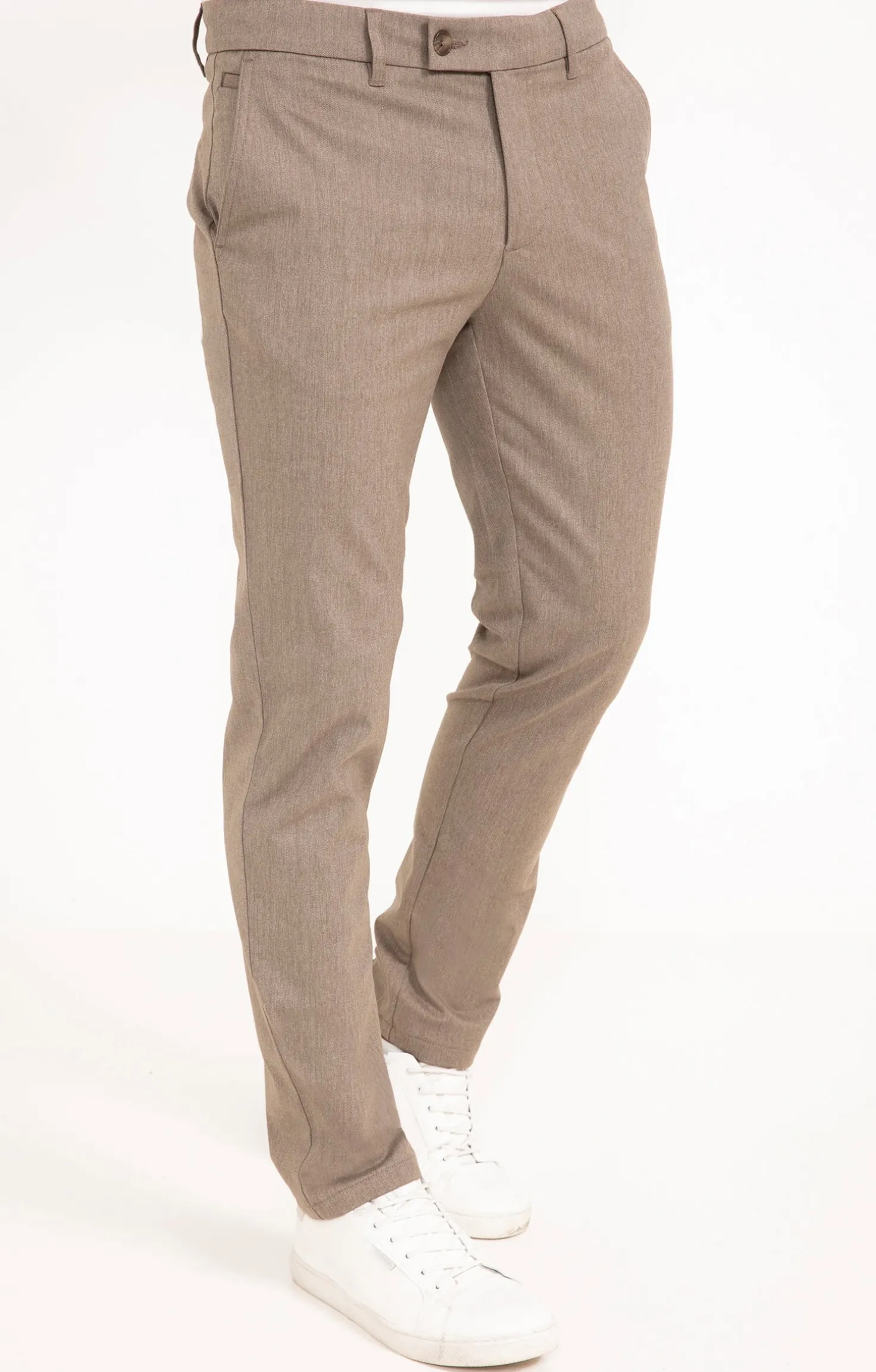 Armand Thiery Pantalon chino Brandon - Beige Online