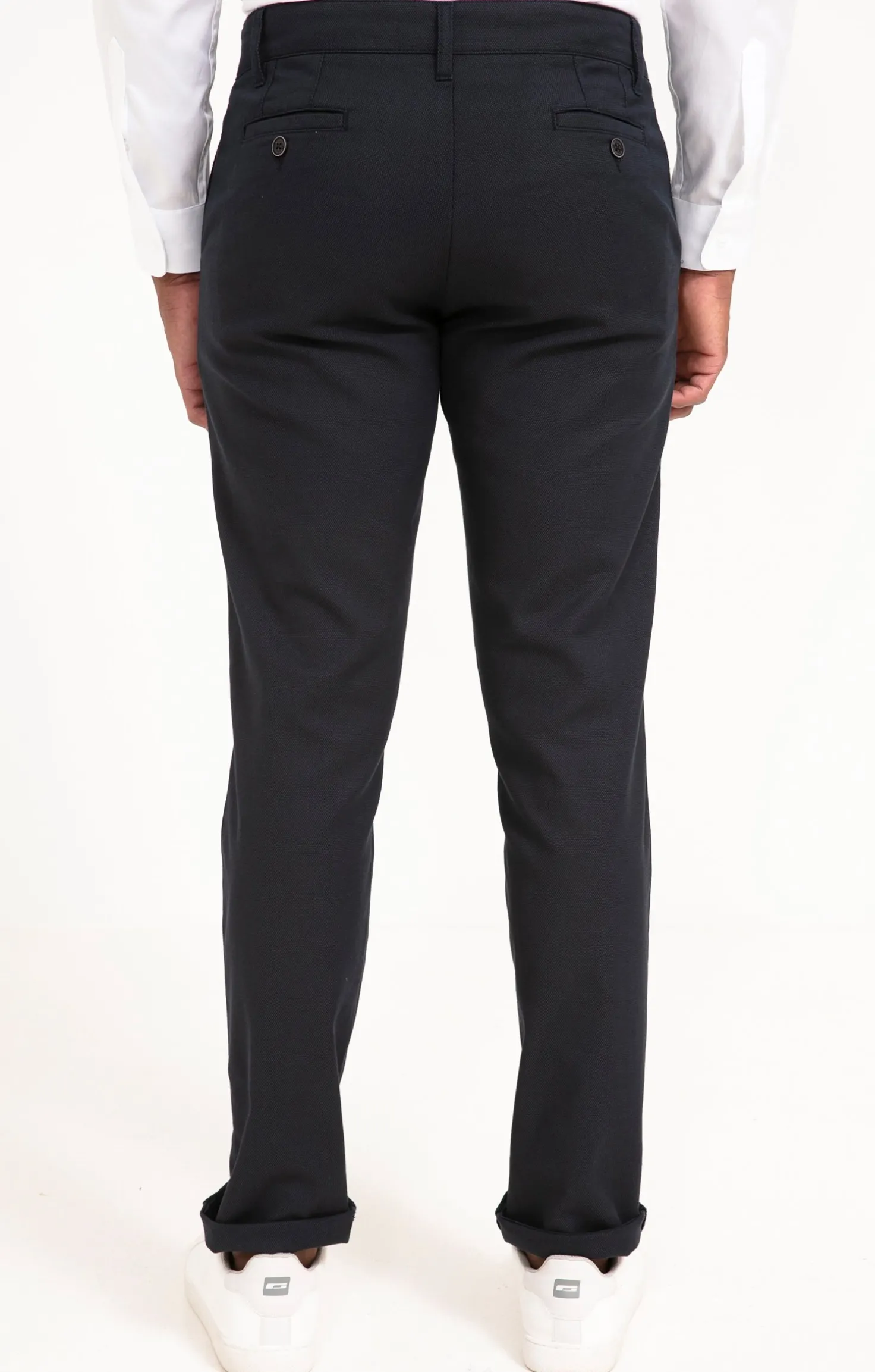 Armand Thiery Pantalon chino Liam - Marine Sale