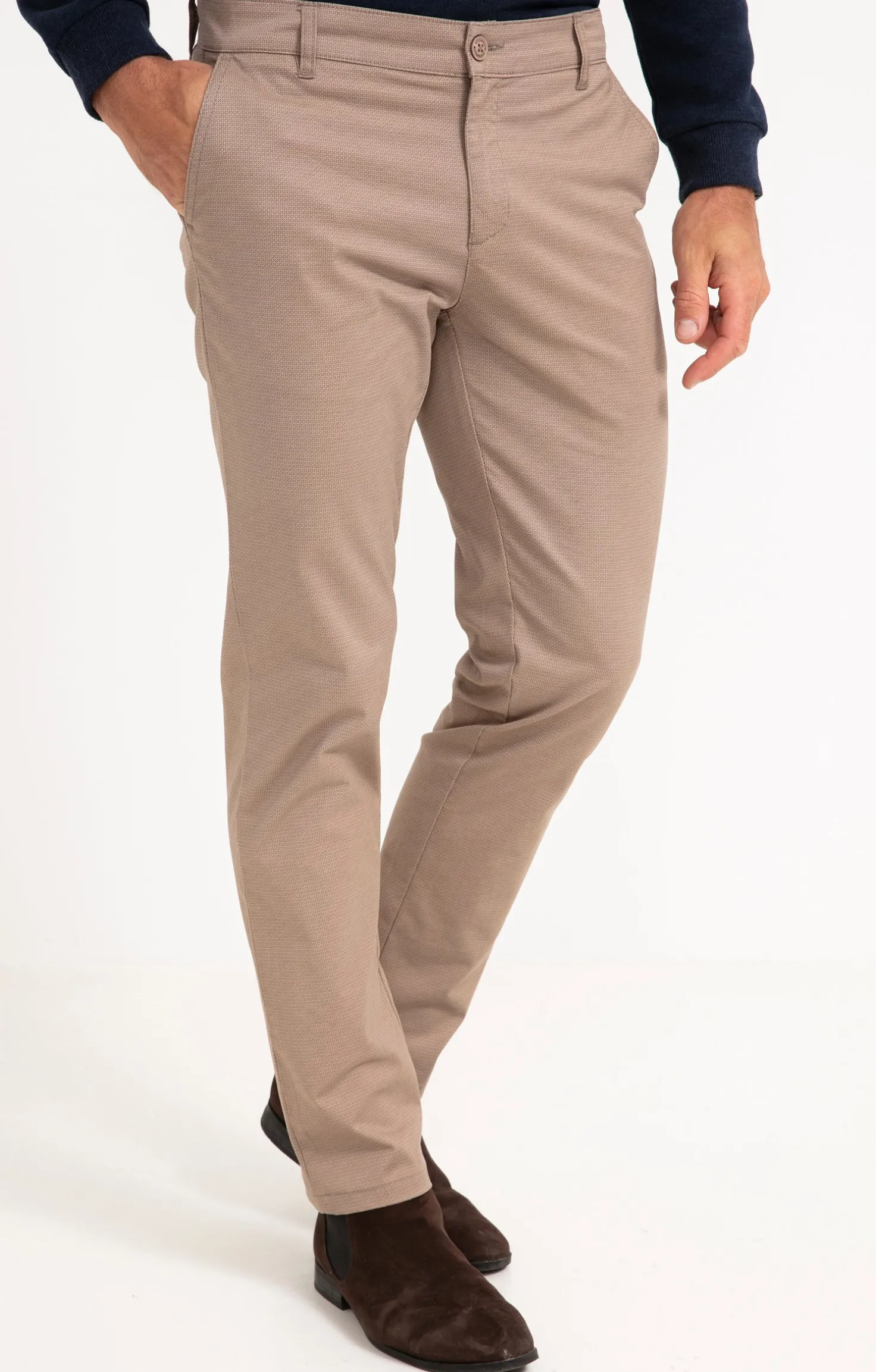 Armand Thiery Pantalon chino Printed - Beige Store