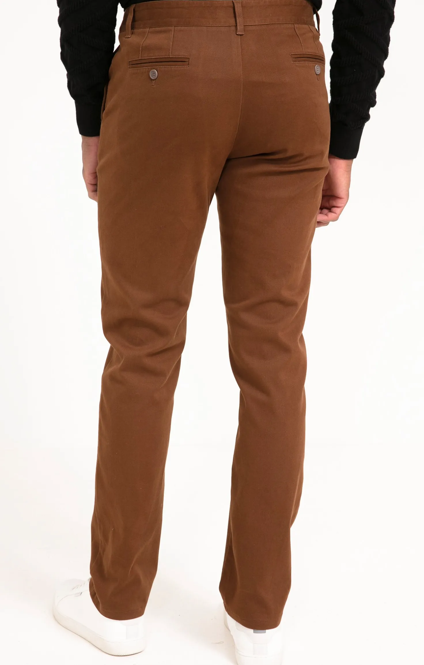 Armand Thiery Pantalon chino Wave - Moka Best Sale