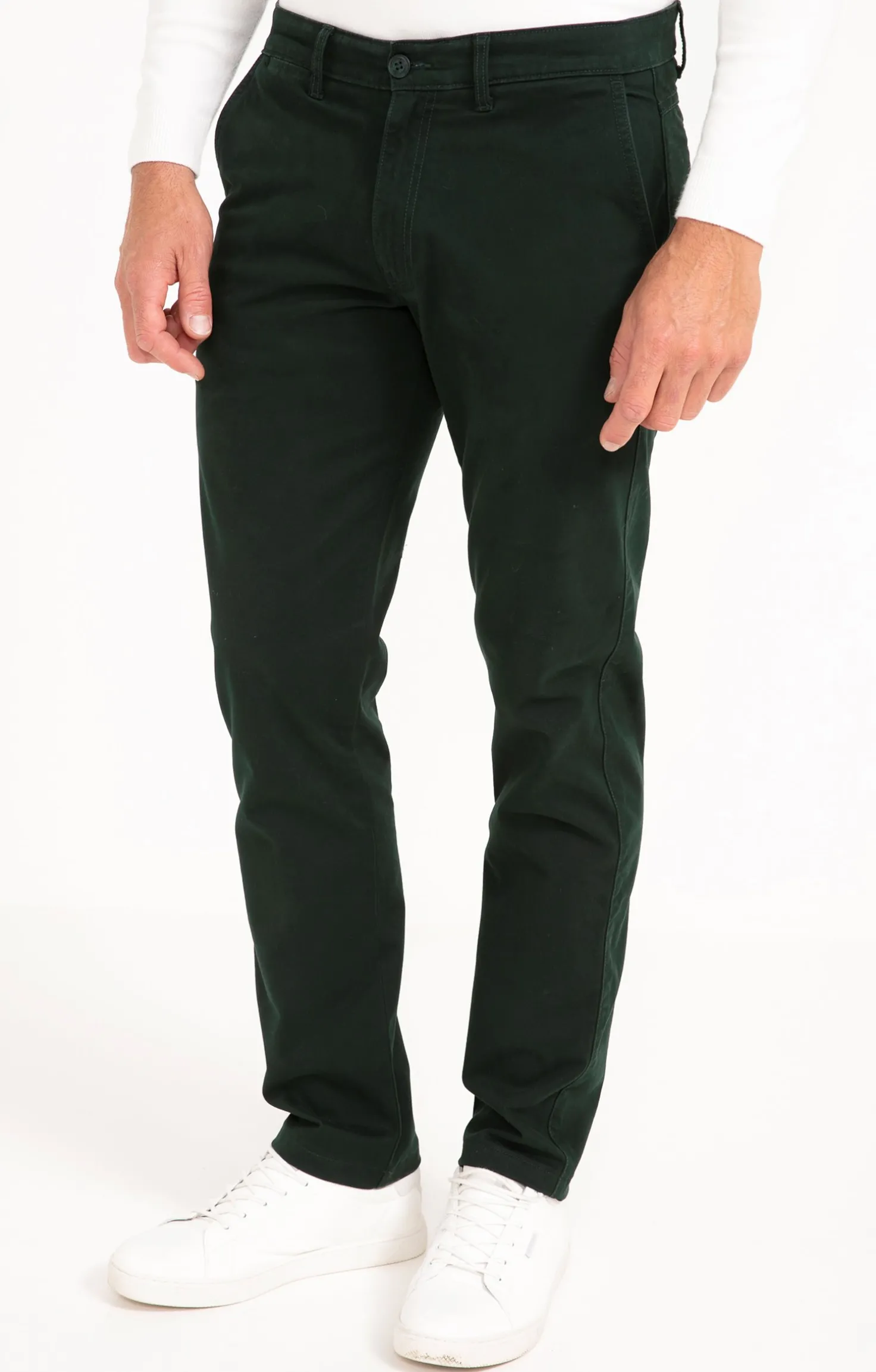 Armand Thiery Pantalon chino Winter - Sapin Best Sale