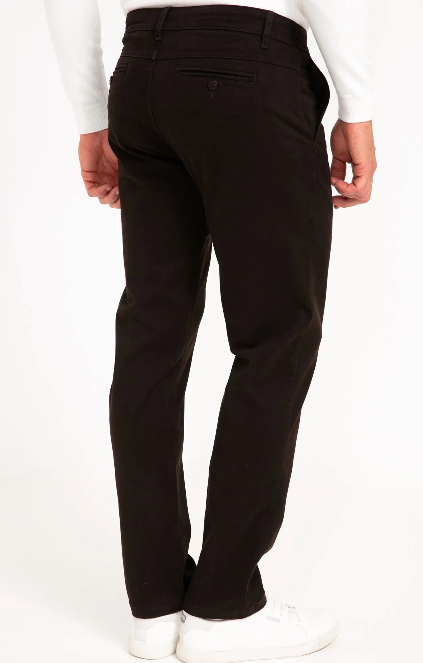 Armand Thiery Pantalon chino Winter - Marron Outlet