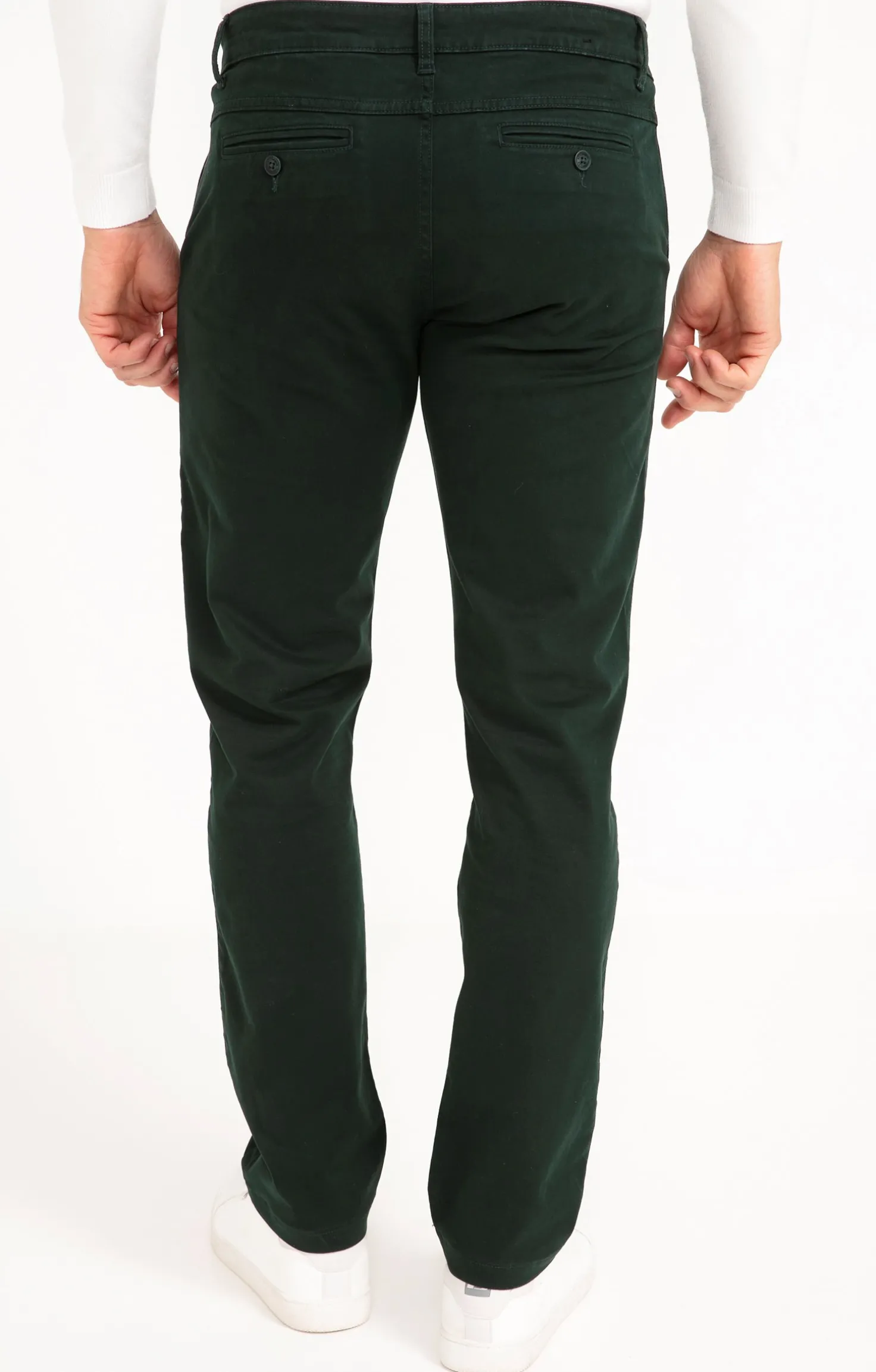 Armand Thiery Pantalon chino Winter - Sapin Best Sale