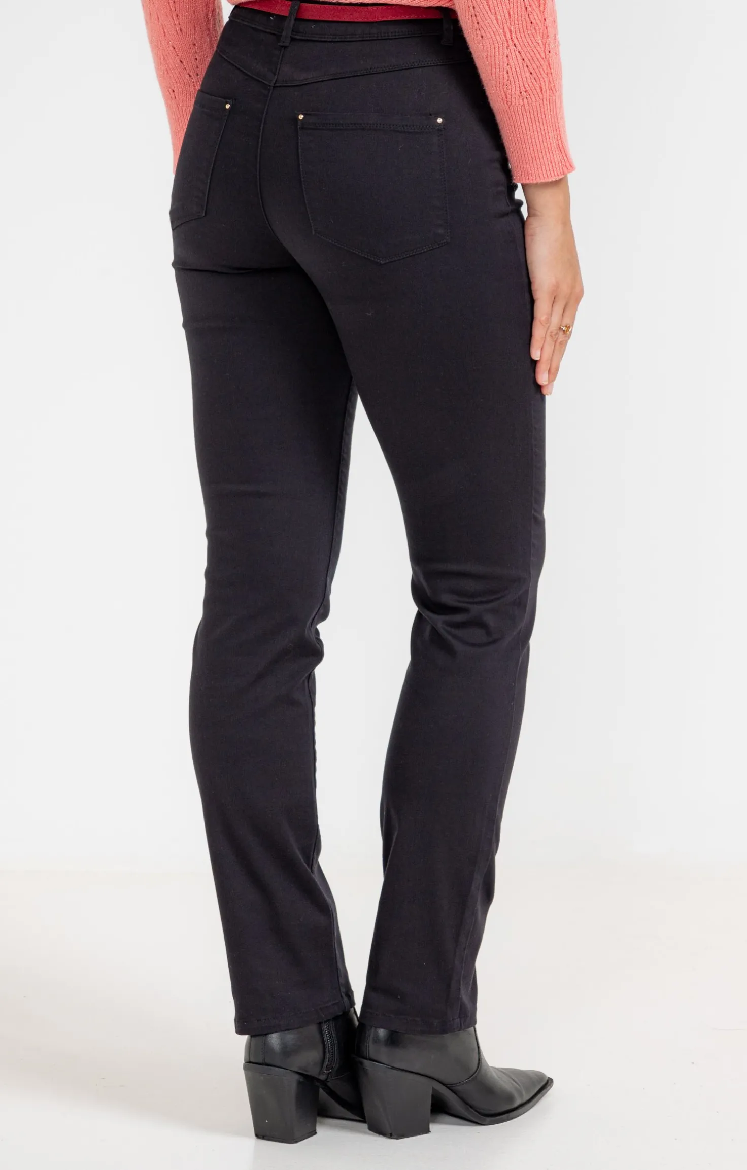 Armand Thiery Pantalon coton stretch détail clous - Kaki New