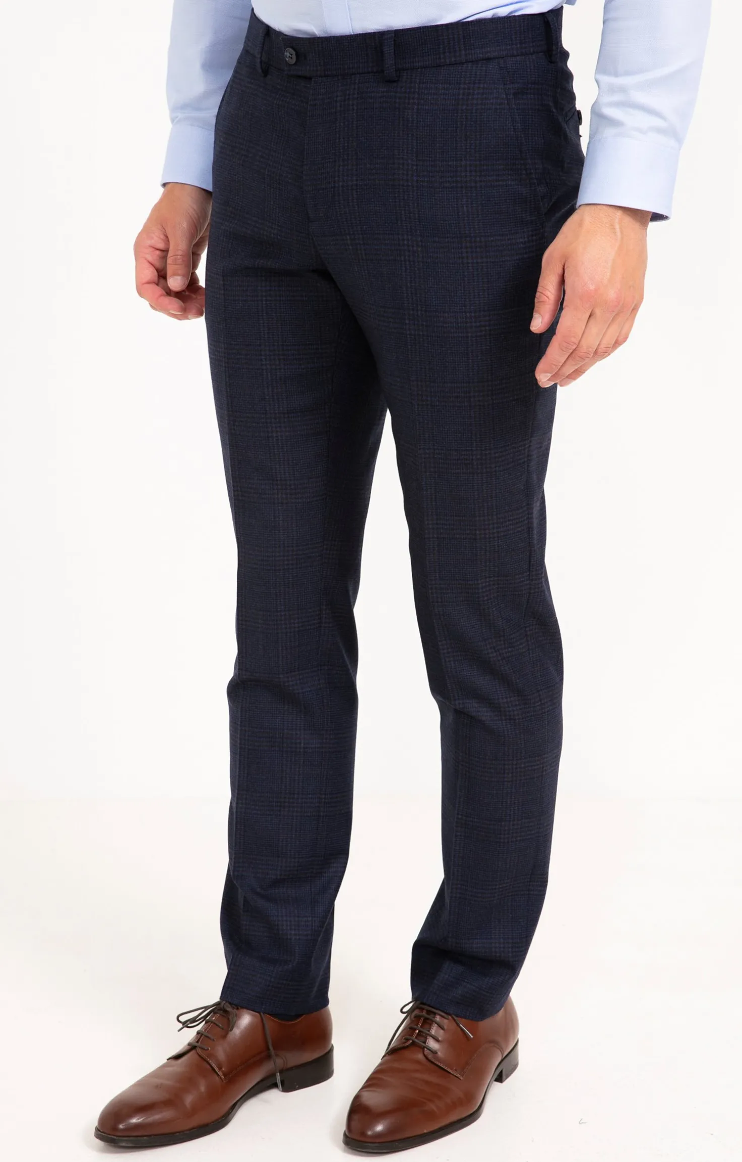 Armand Thiery Pantalon de costume Regno - Marine Store