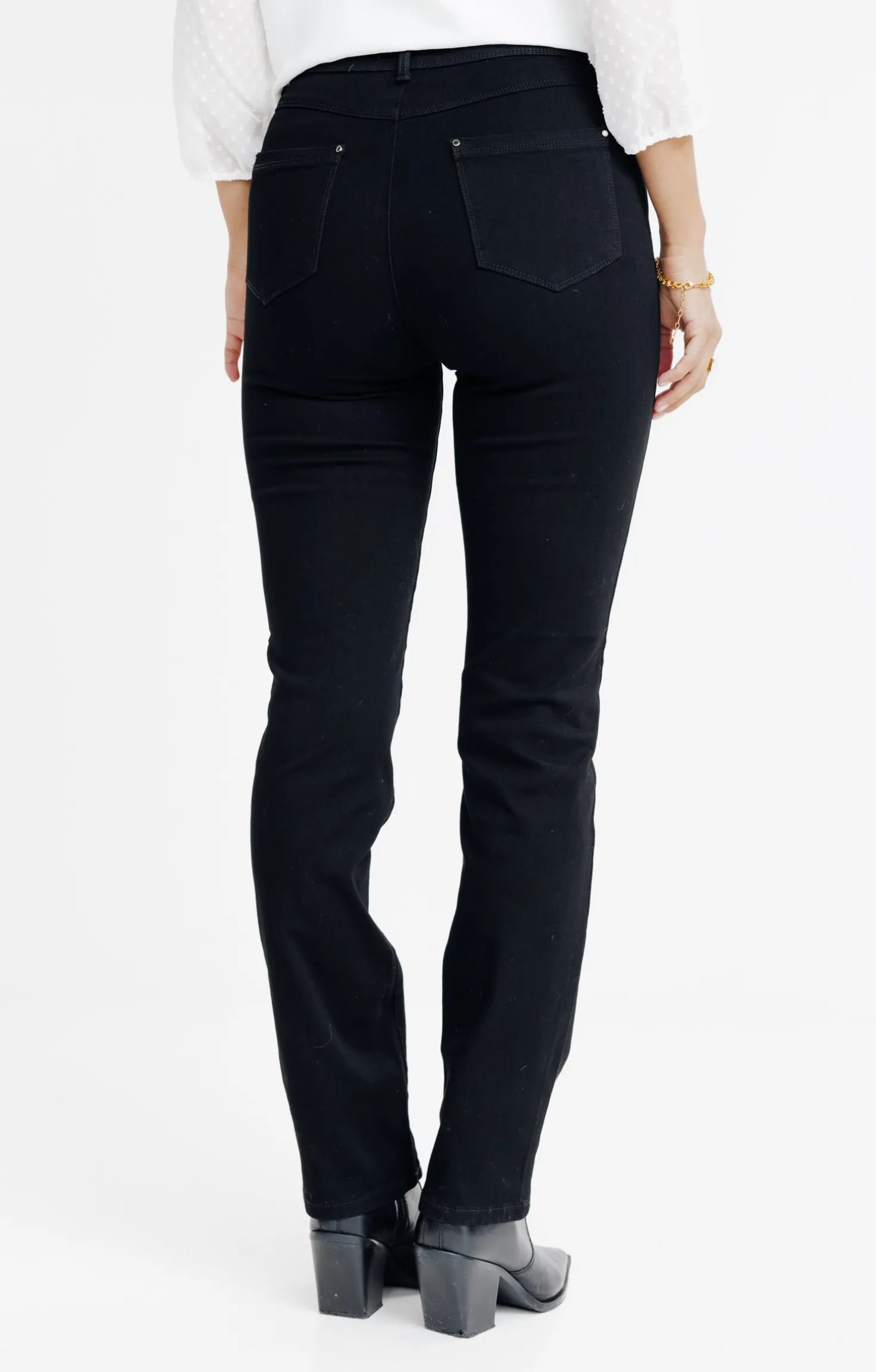 Armand Thiery Pantalon denim bi-stretch - Noir Fashion