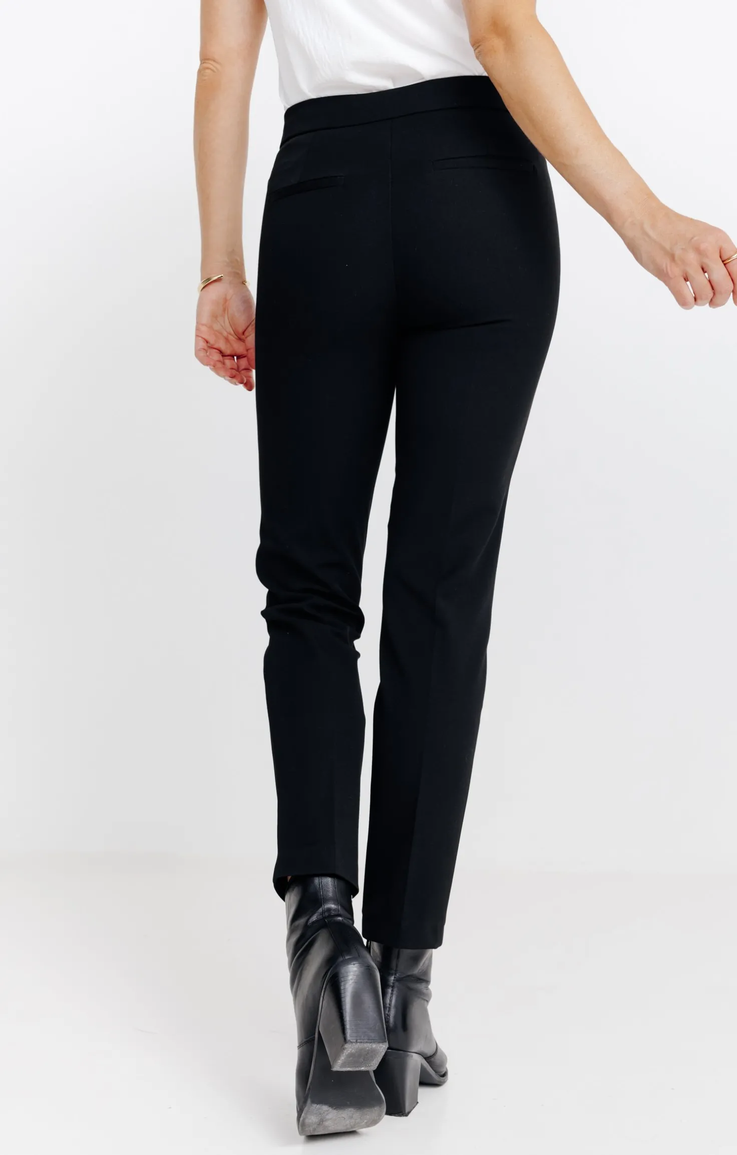 Armand Thiery PANTALON EN LORENZO CEINTURE TREGGING - Noir Online