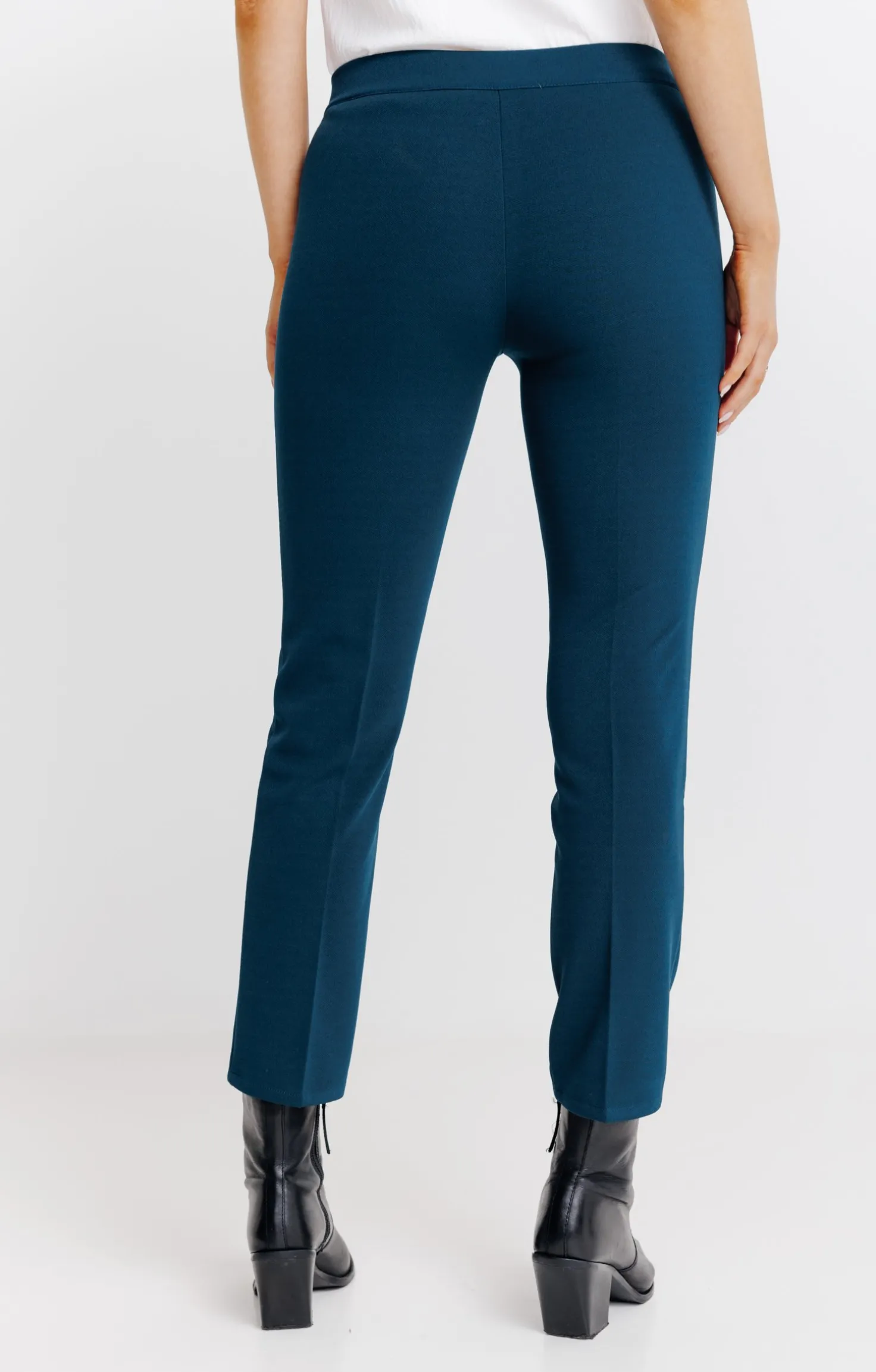 Armand Thiery PANTALON EN MAILLE - Pétrole Best Sale