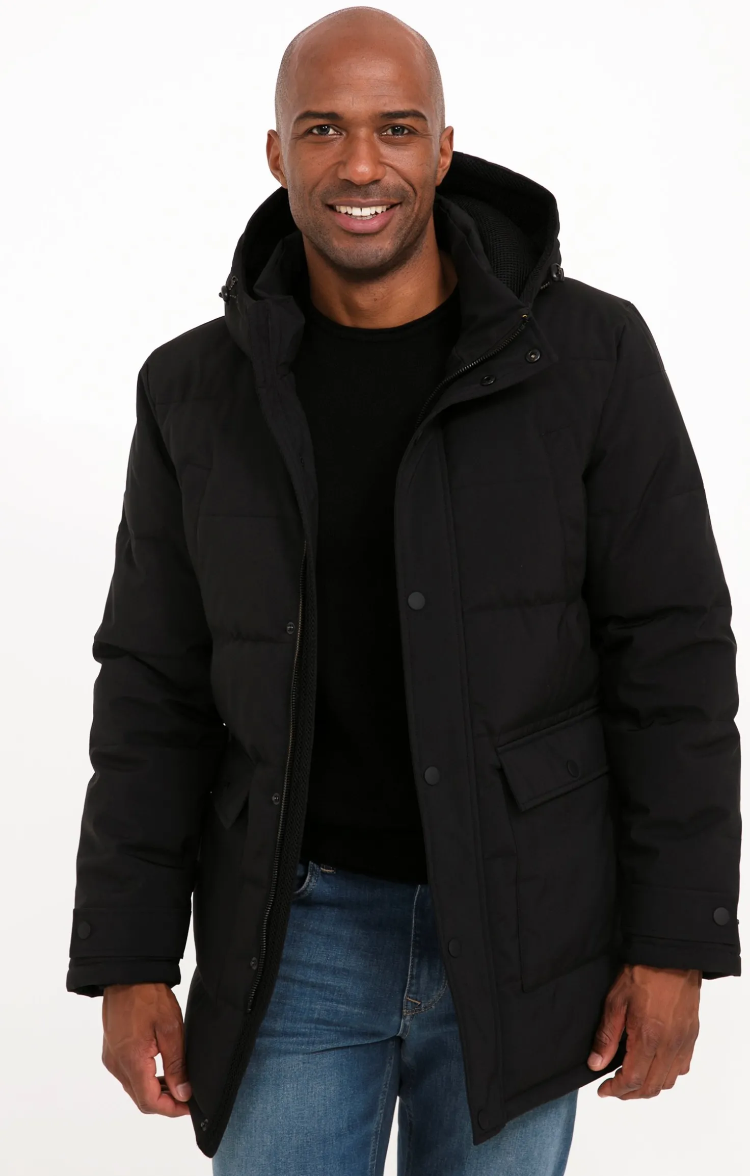 Armand Thiery Parka BORMIO - Noir Clearance